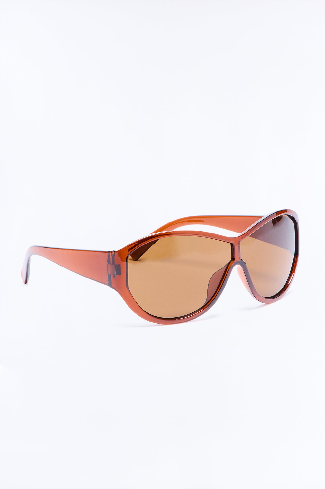Always On The Look Out Sunglasses - Brown