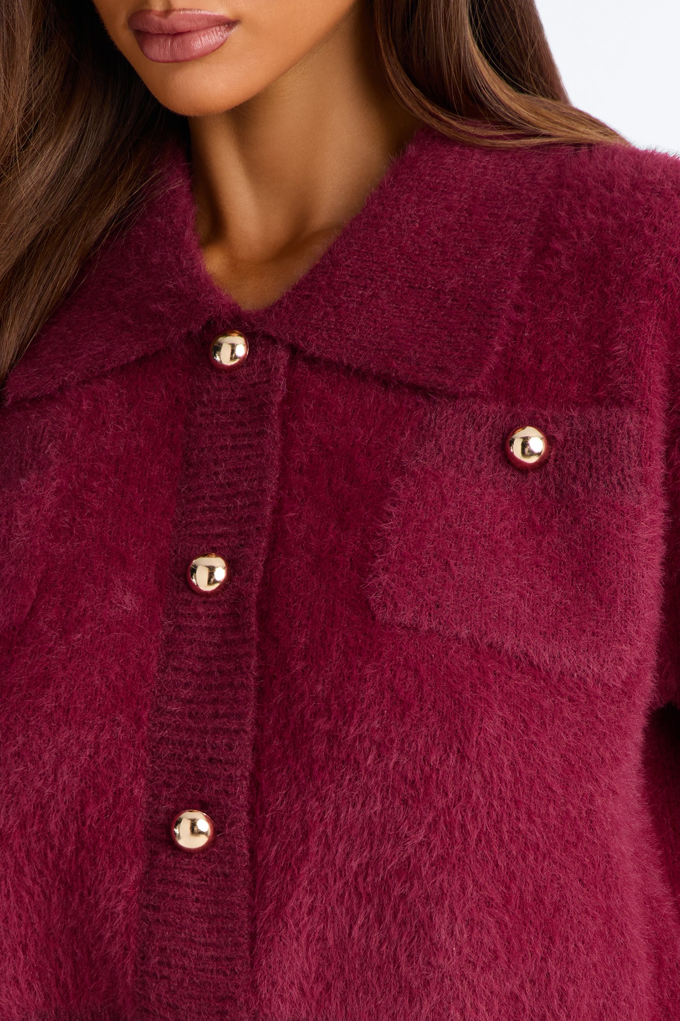 Early Sunsets Sweater - Burgundy