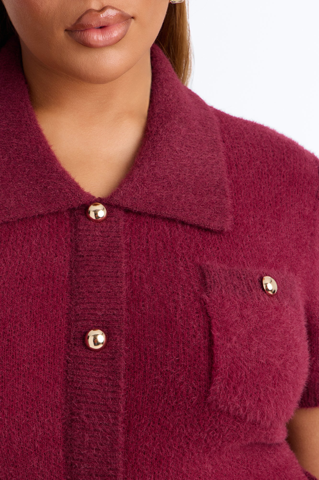 Early Sunsets Sweater - Burgundy