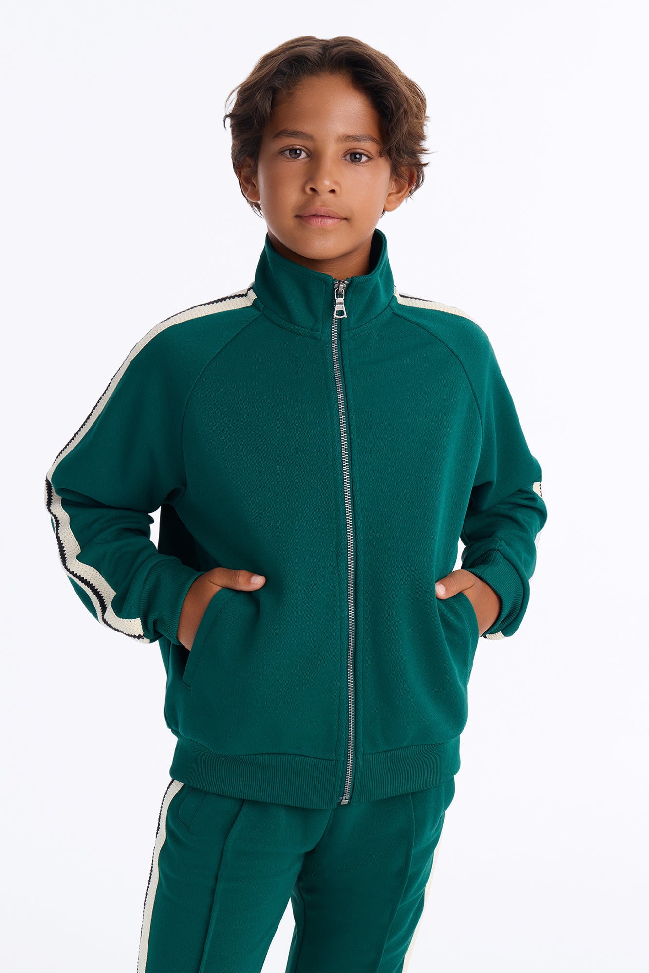 Mini Dennis Track Jacket - Green