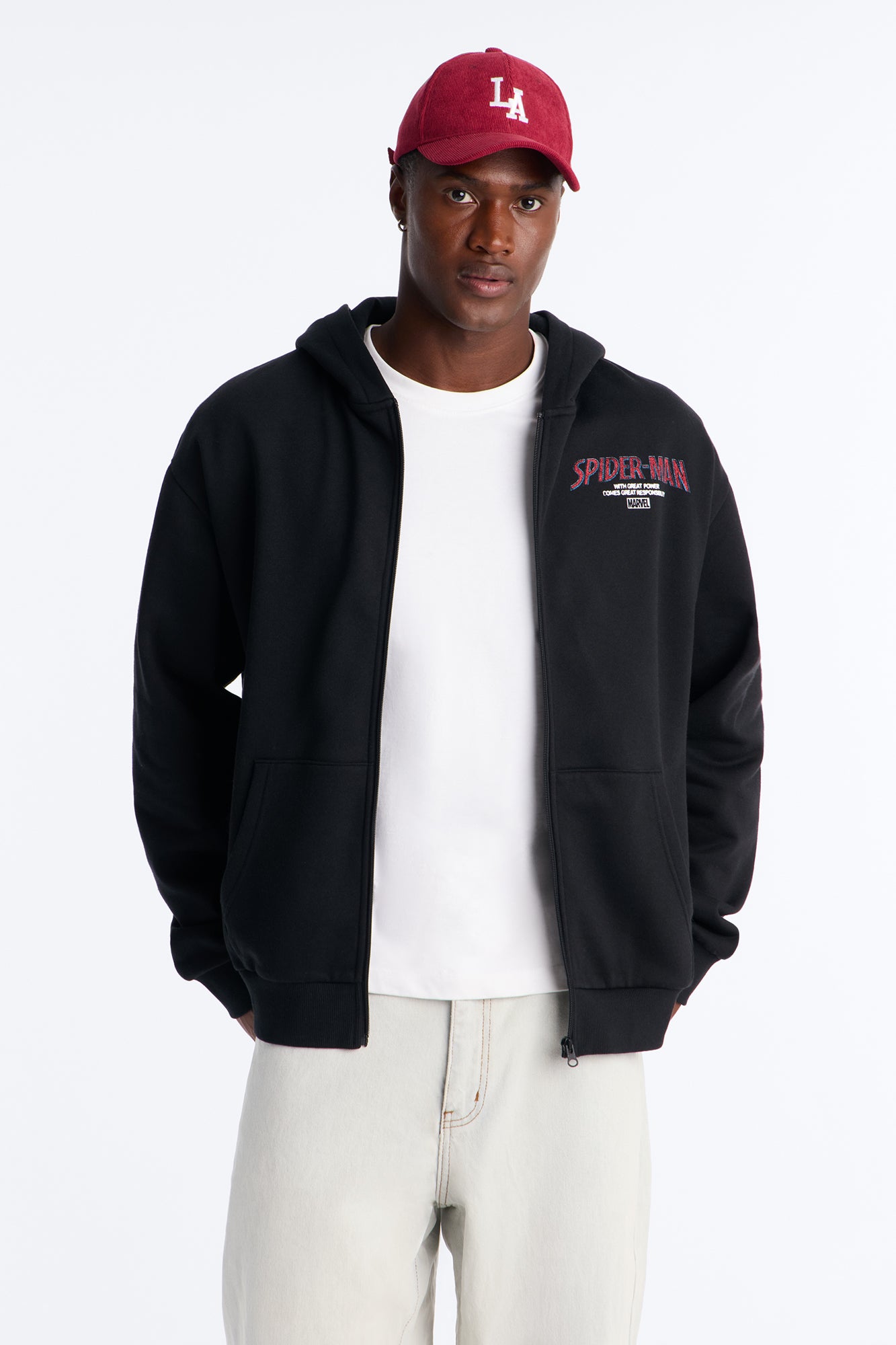 Spider Man Brand New Day Zip Up Hoodie - Black/combo