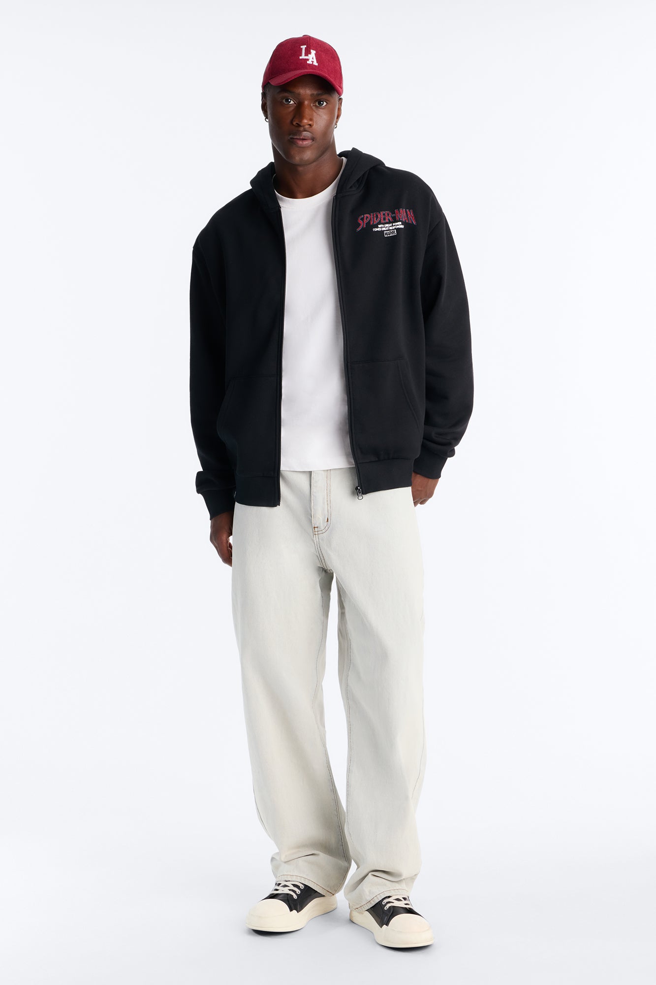 Spider Man Brand New Day Zip Up Hoodie - Black/combo