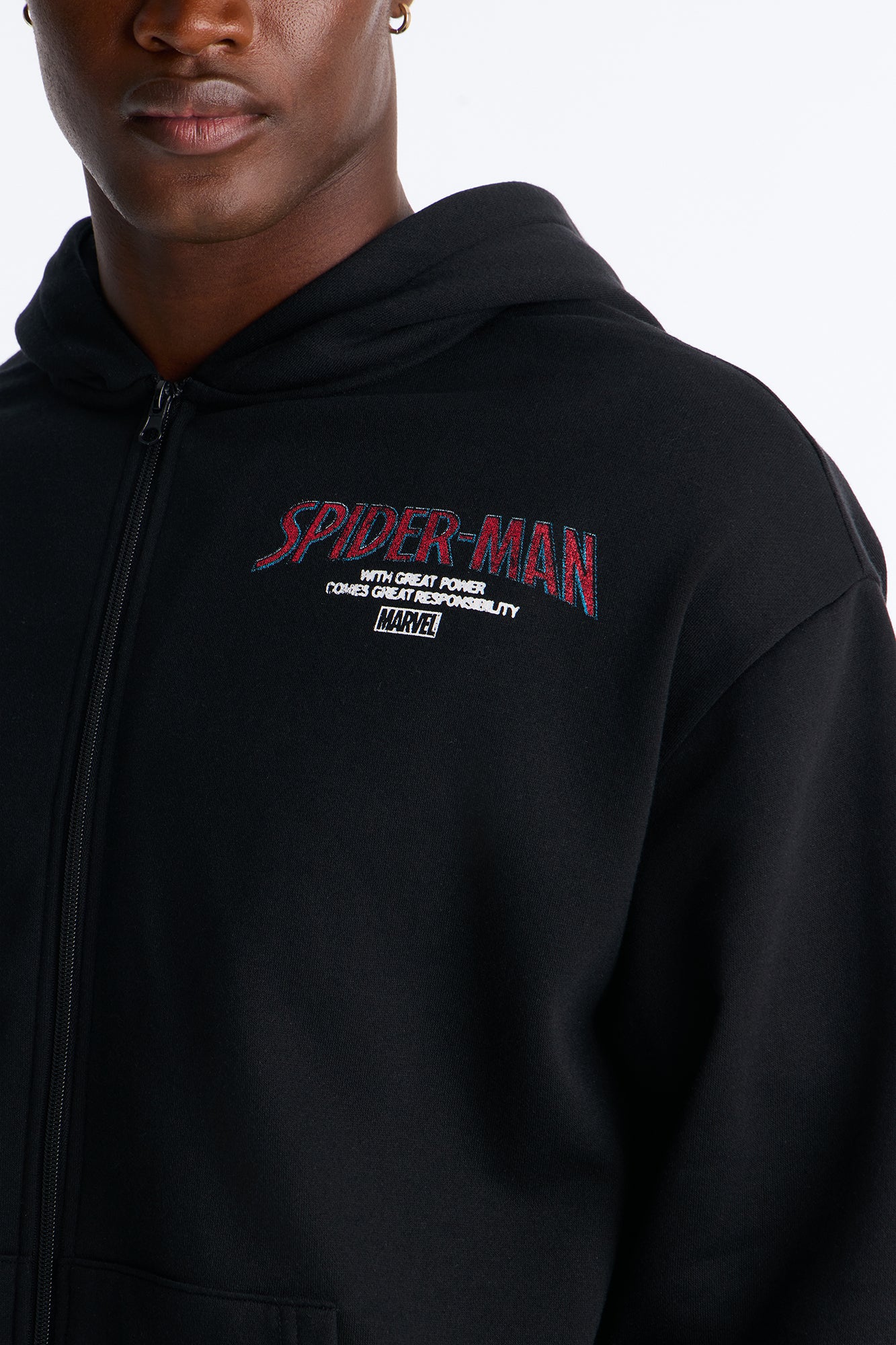 Spider Man Brand New Day Zip Up Hoodie - Black/combo