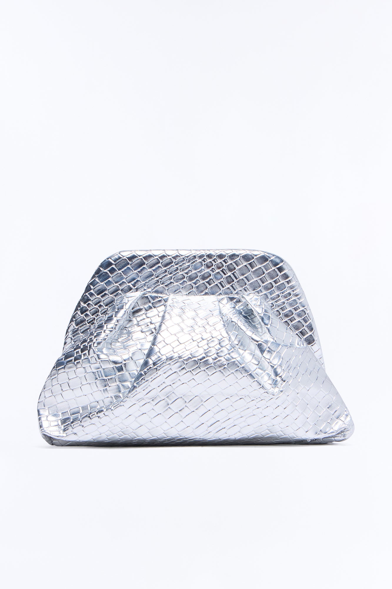 Party Starter Clutch - Silver