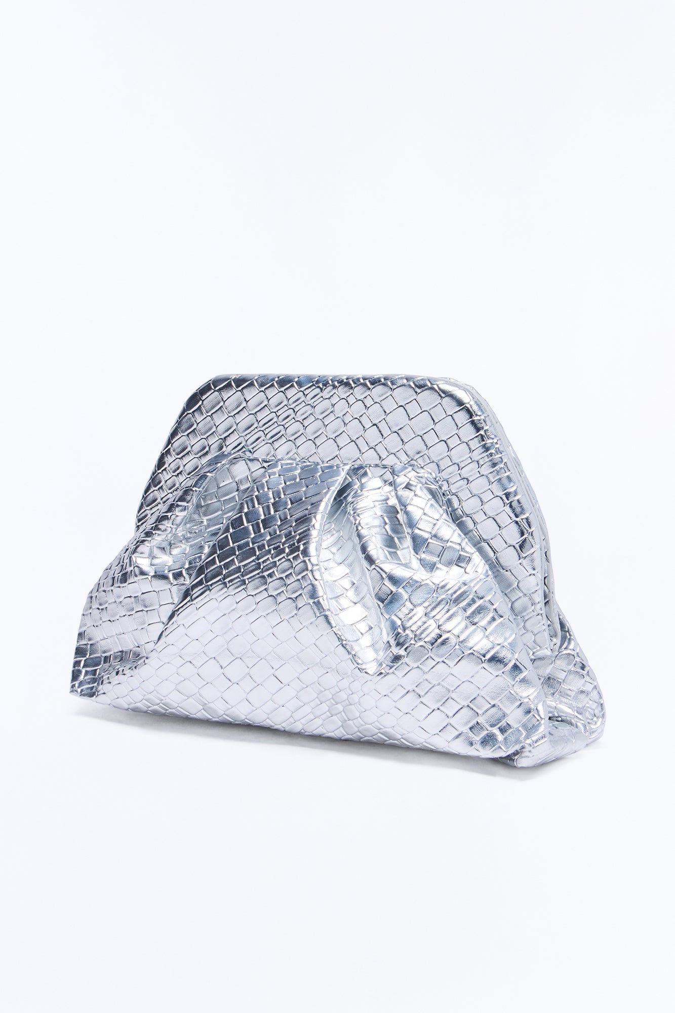 Party Starter Clutch - Silver