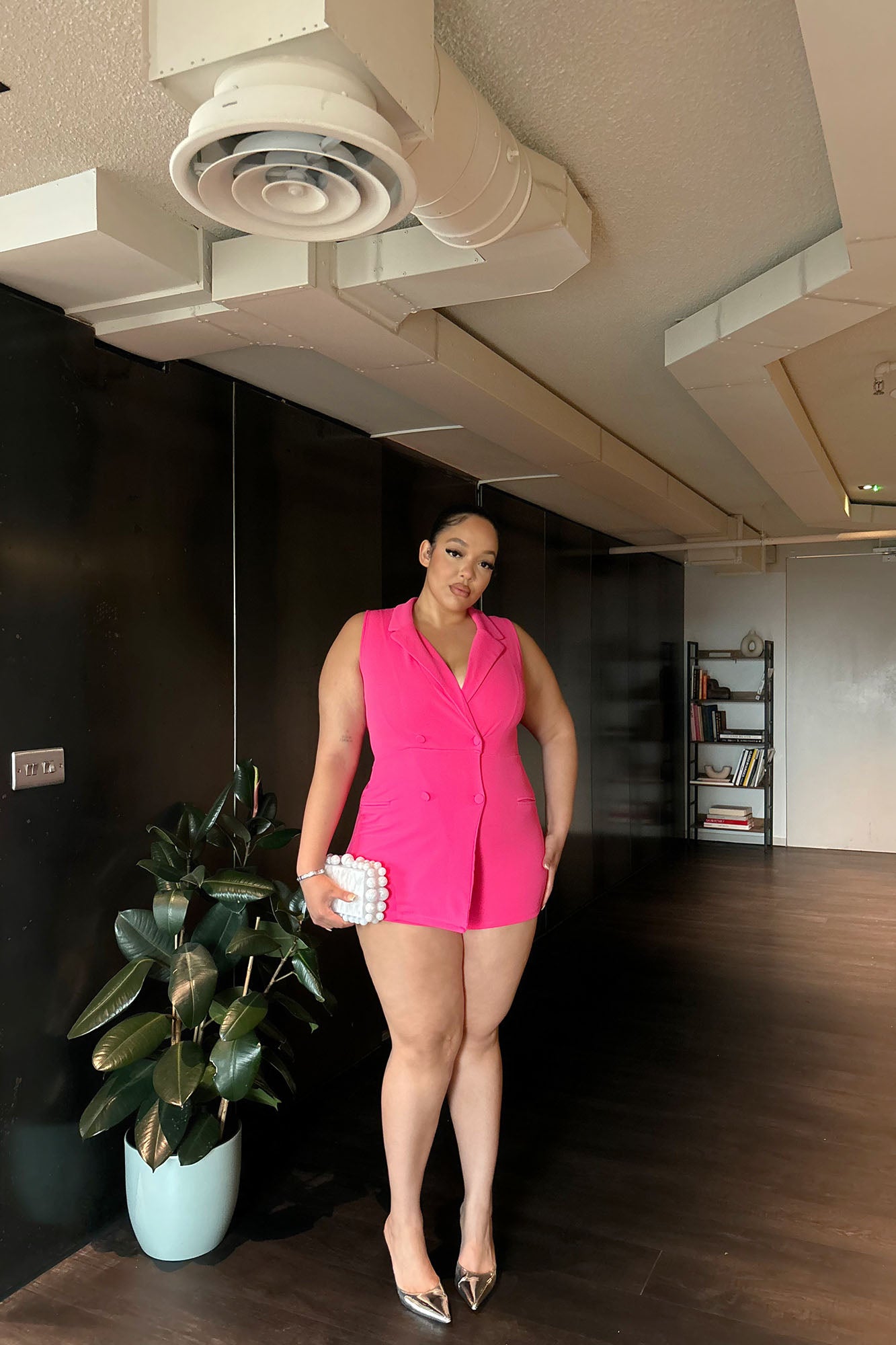 Love Galore Romper - Pink