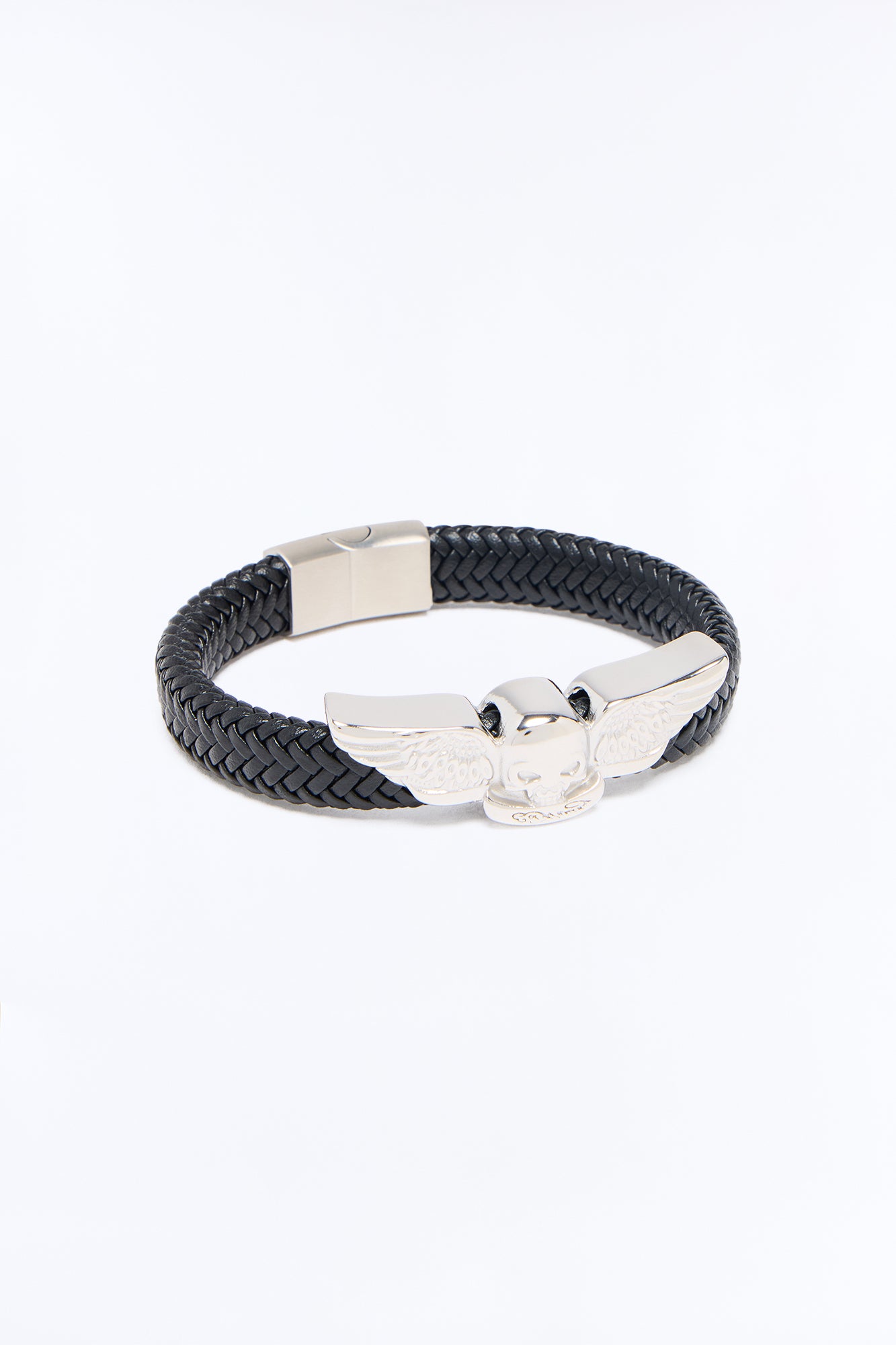 Ed Hardy Cord Bracelet - Silver