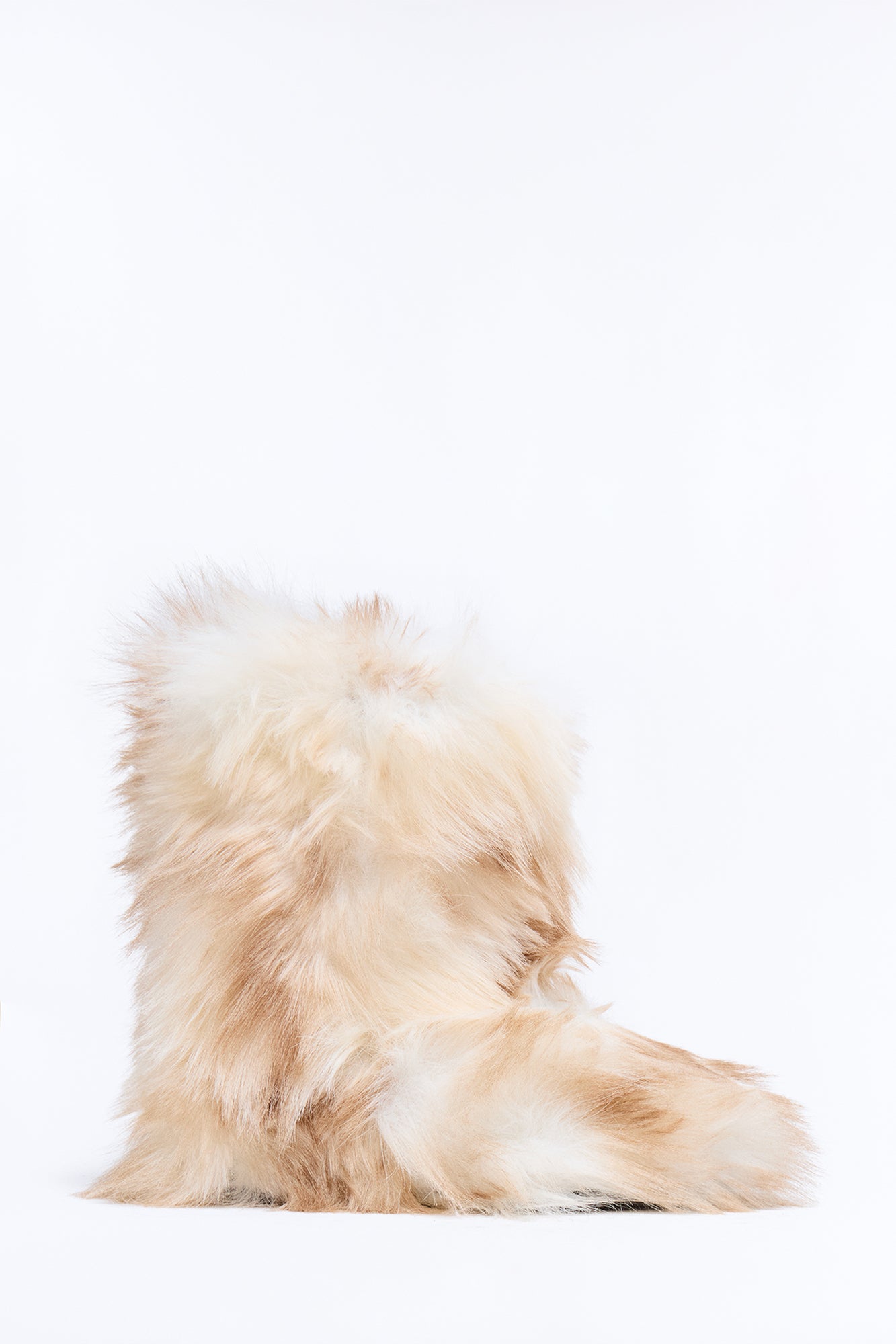 Chilly Days Booties - Off White/combo