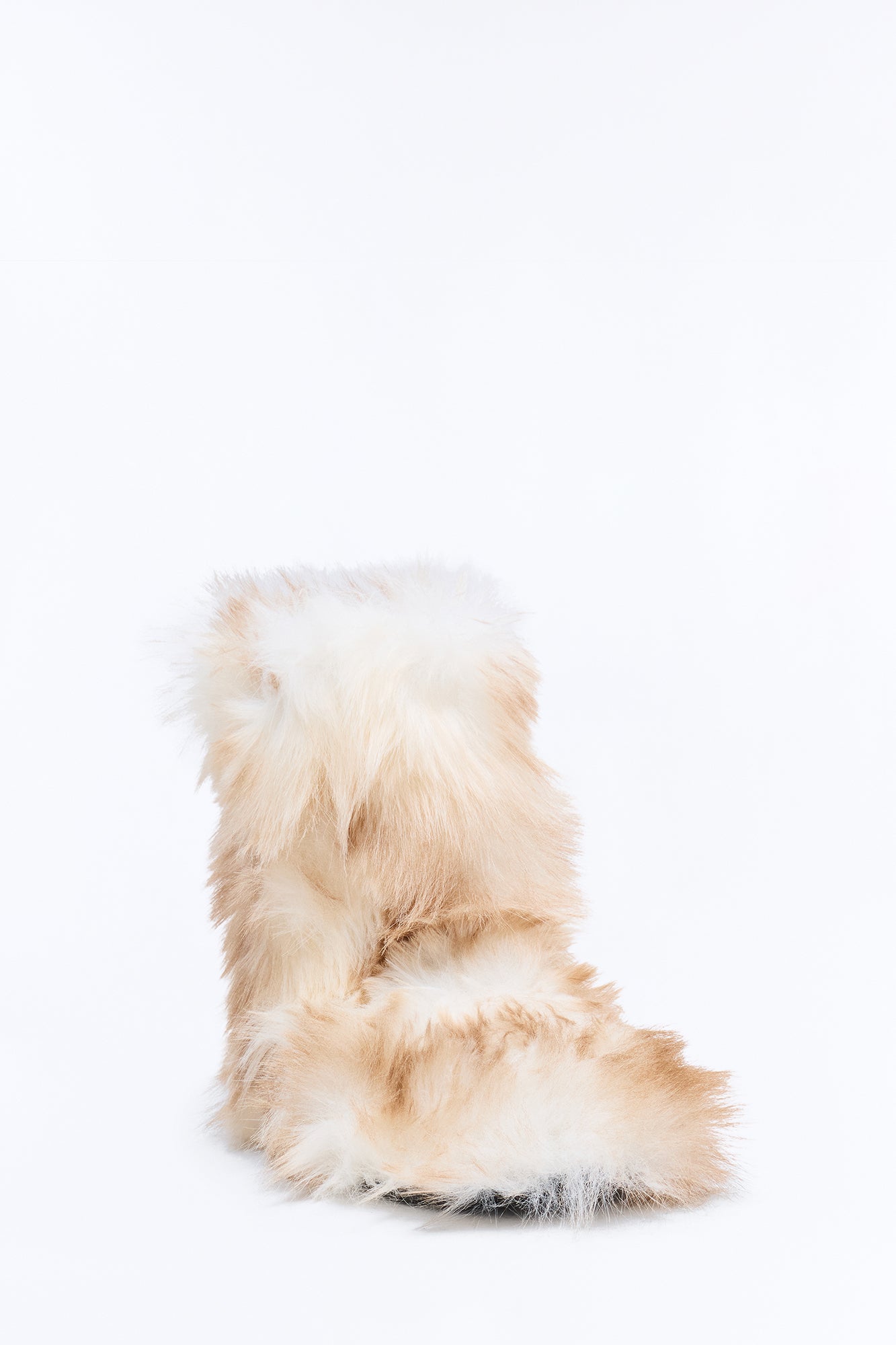 Chilly Days Booties - Off White/combo