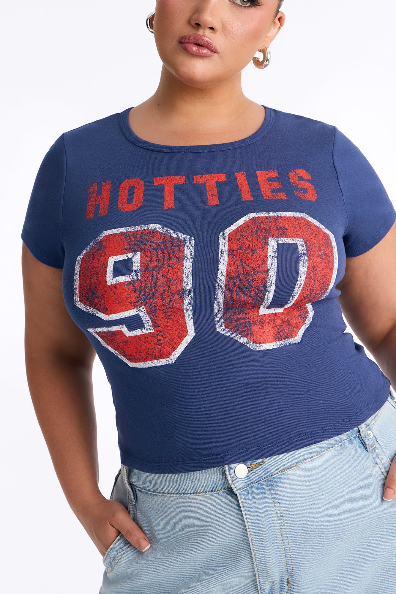 Hotties Game Day Tee - Navy