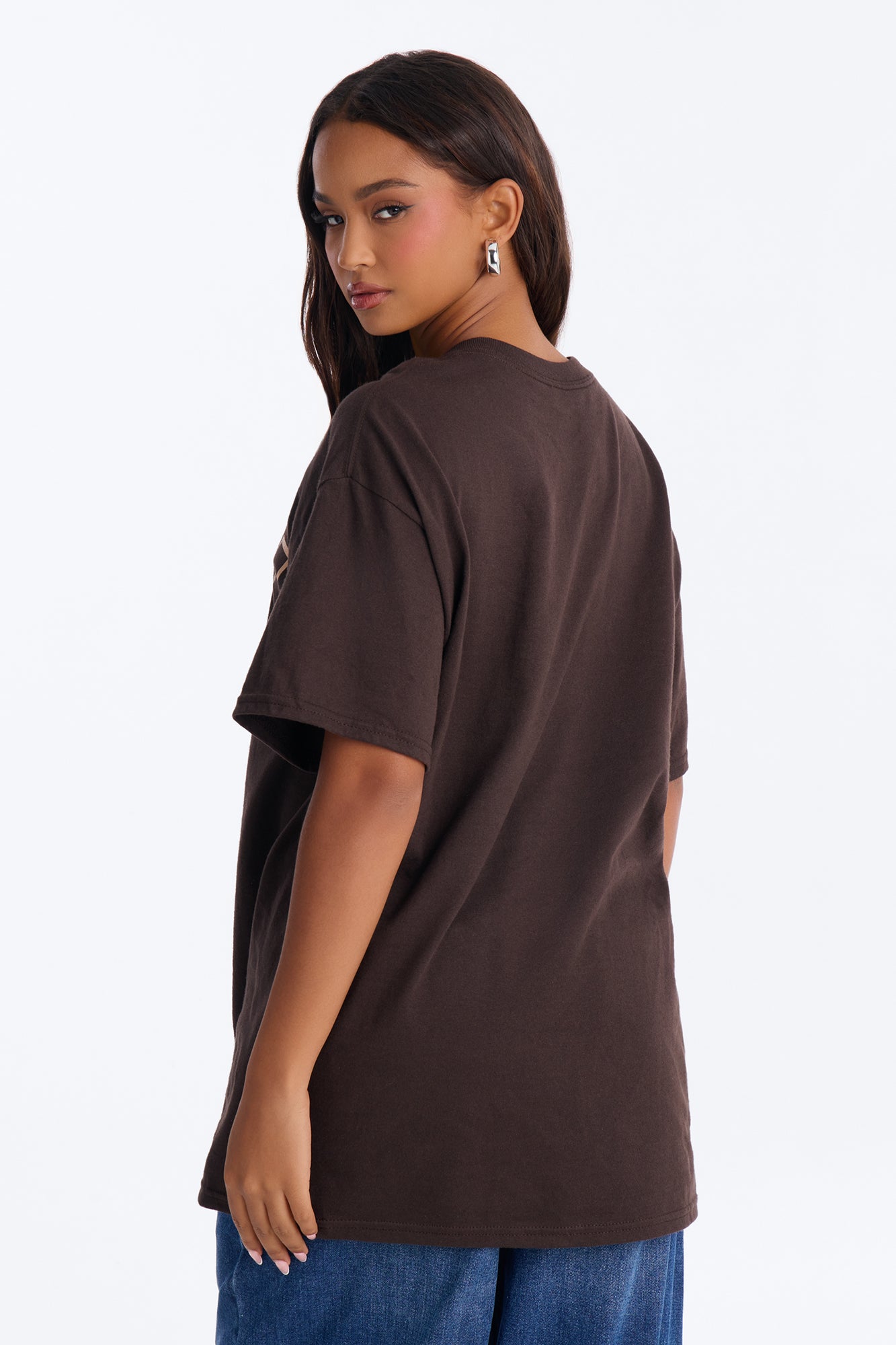 Black Pride Varsity Tee - Chocolate