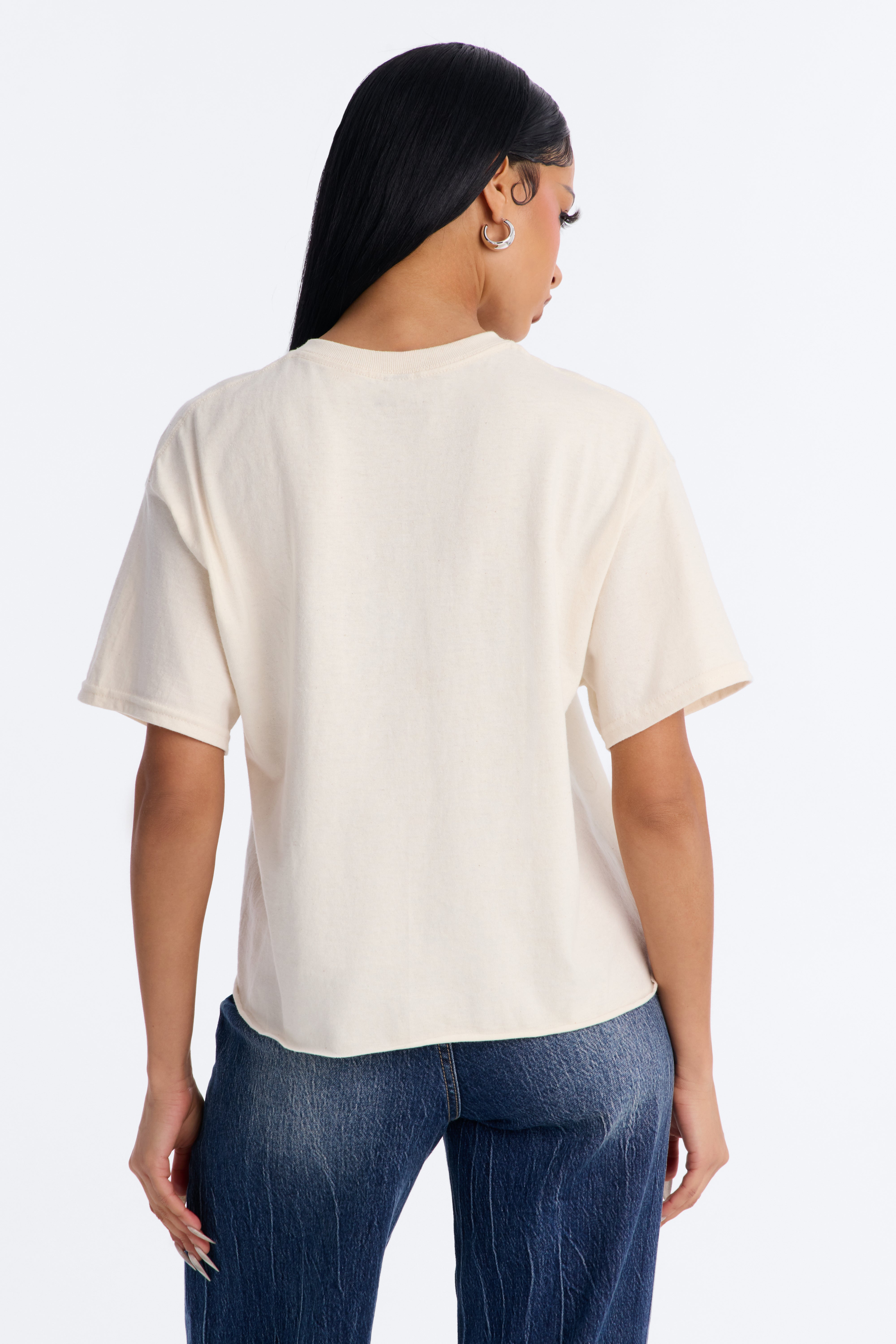All American Western Tee - Off White