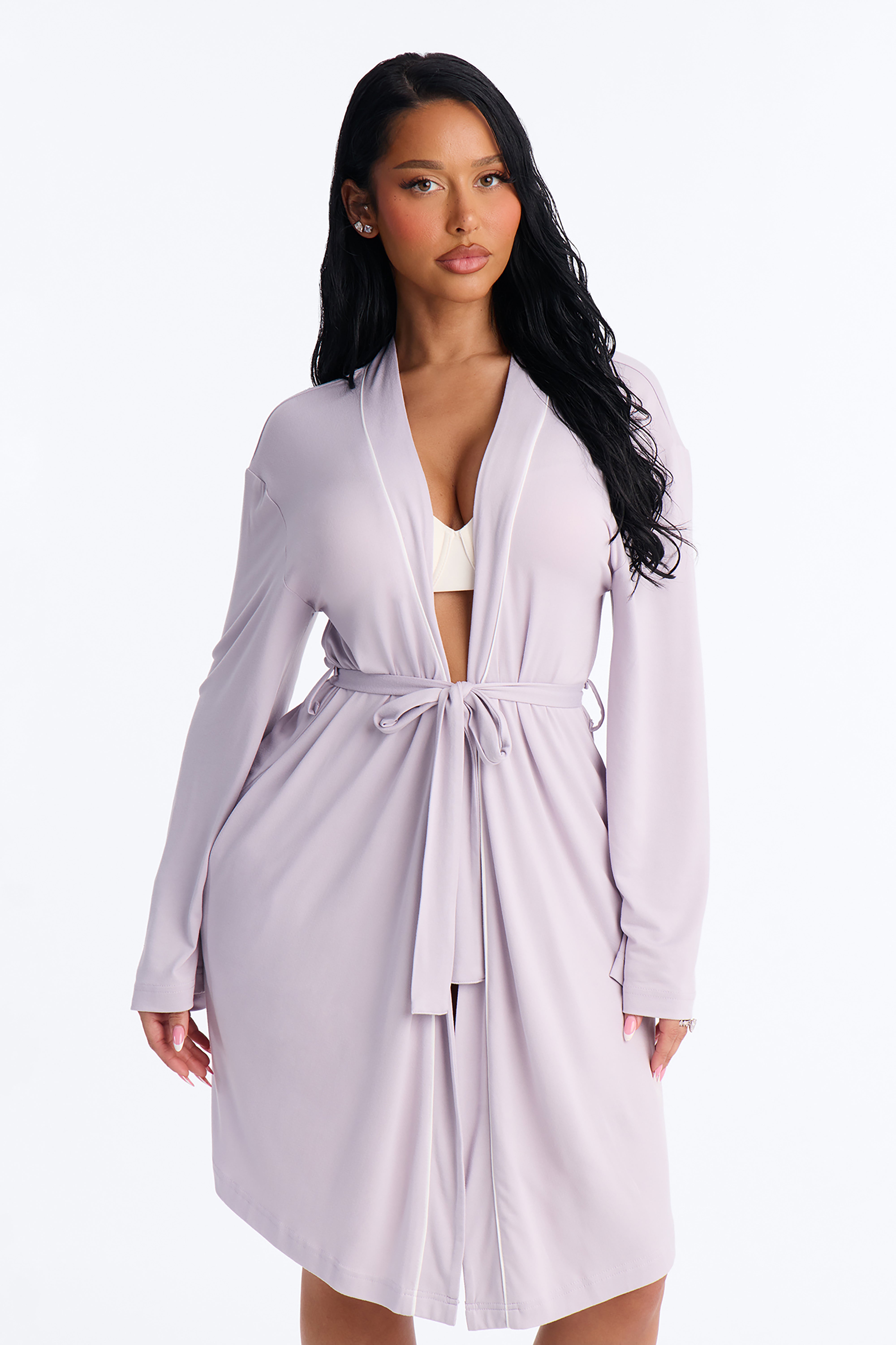 In the Morning PJ Robe - Lavender