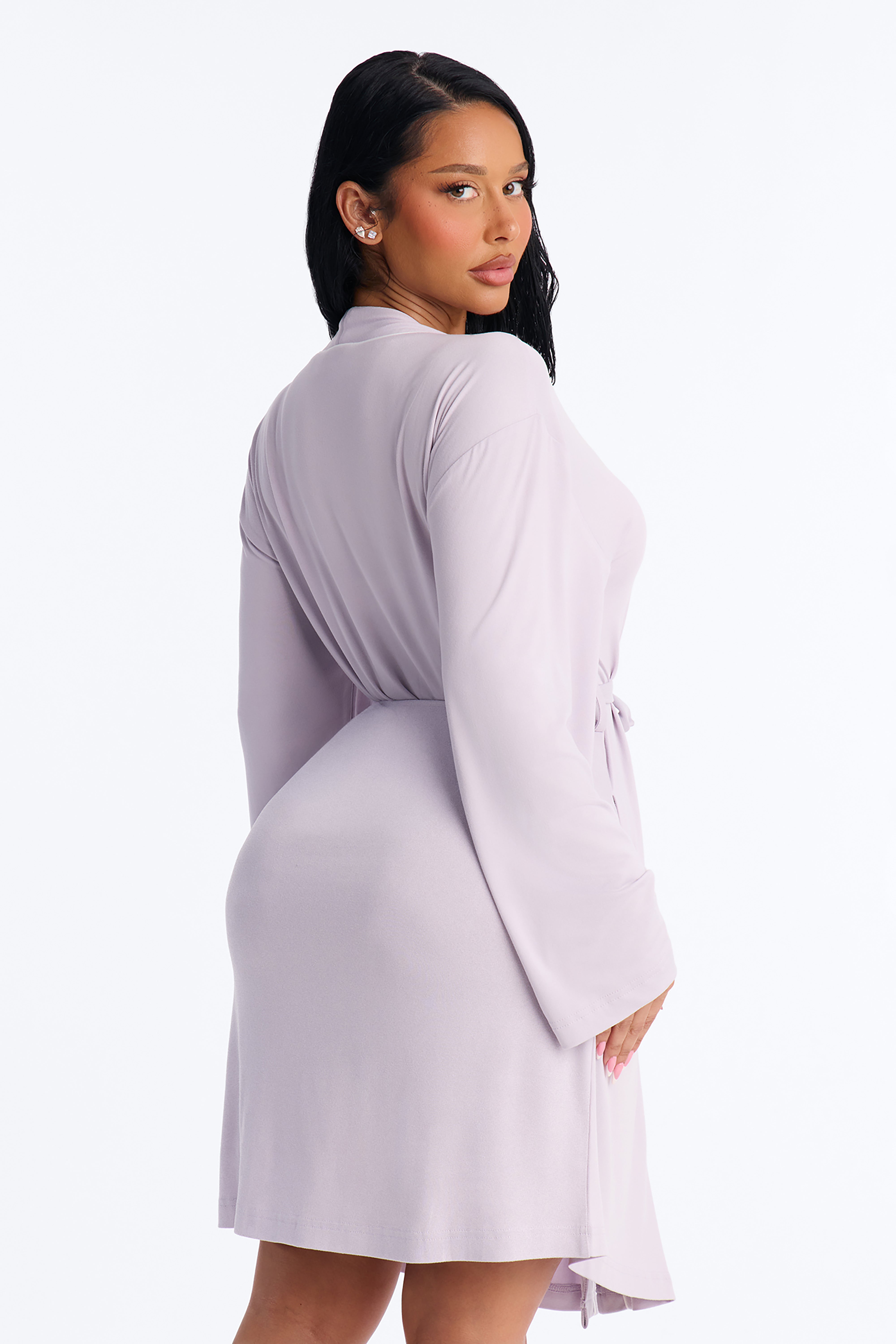 In the Morning PJ Robe - Lavender