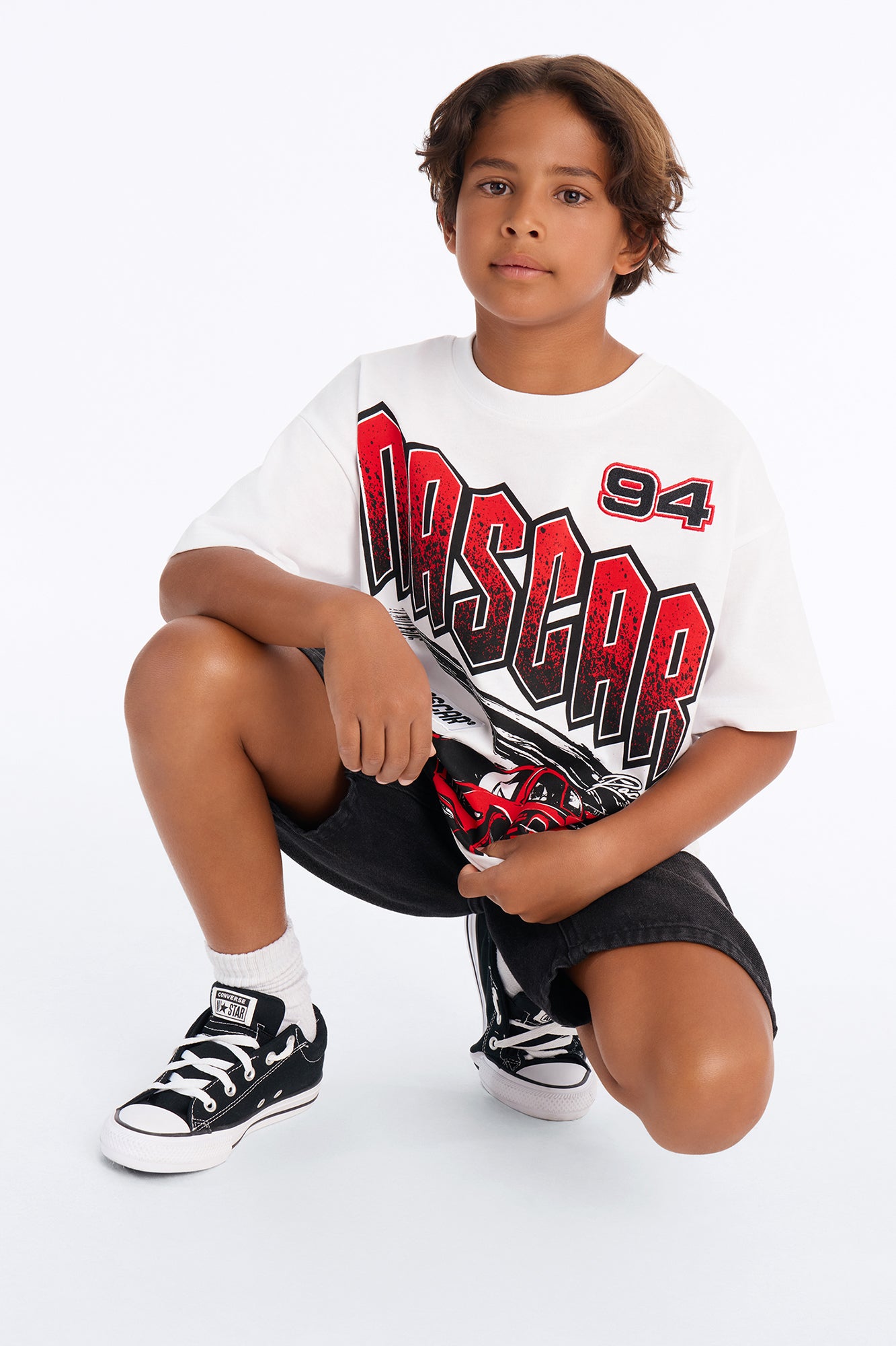 Mini Nascar 94 Short Sleeve Tee - White