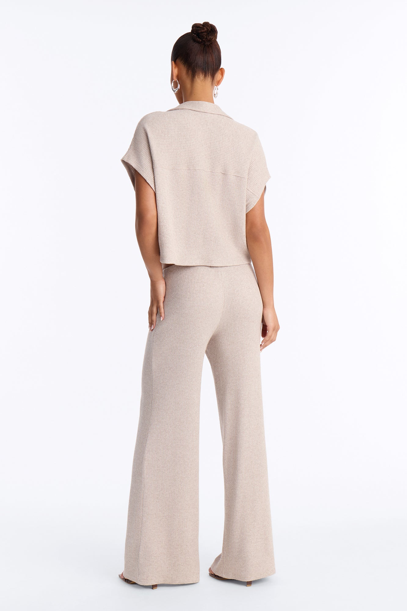 Andrea Thermal Pant Set - Oatmeal