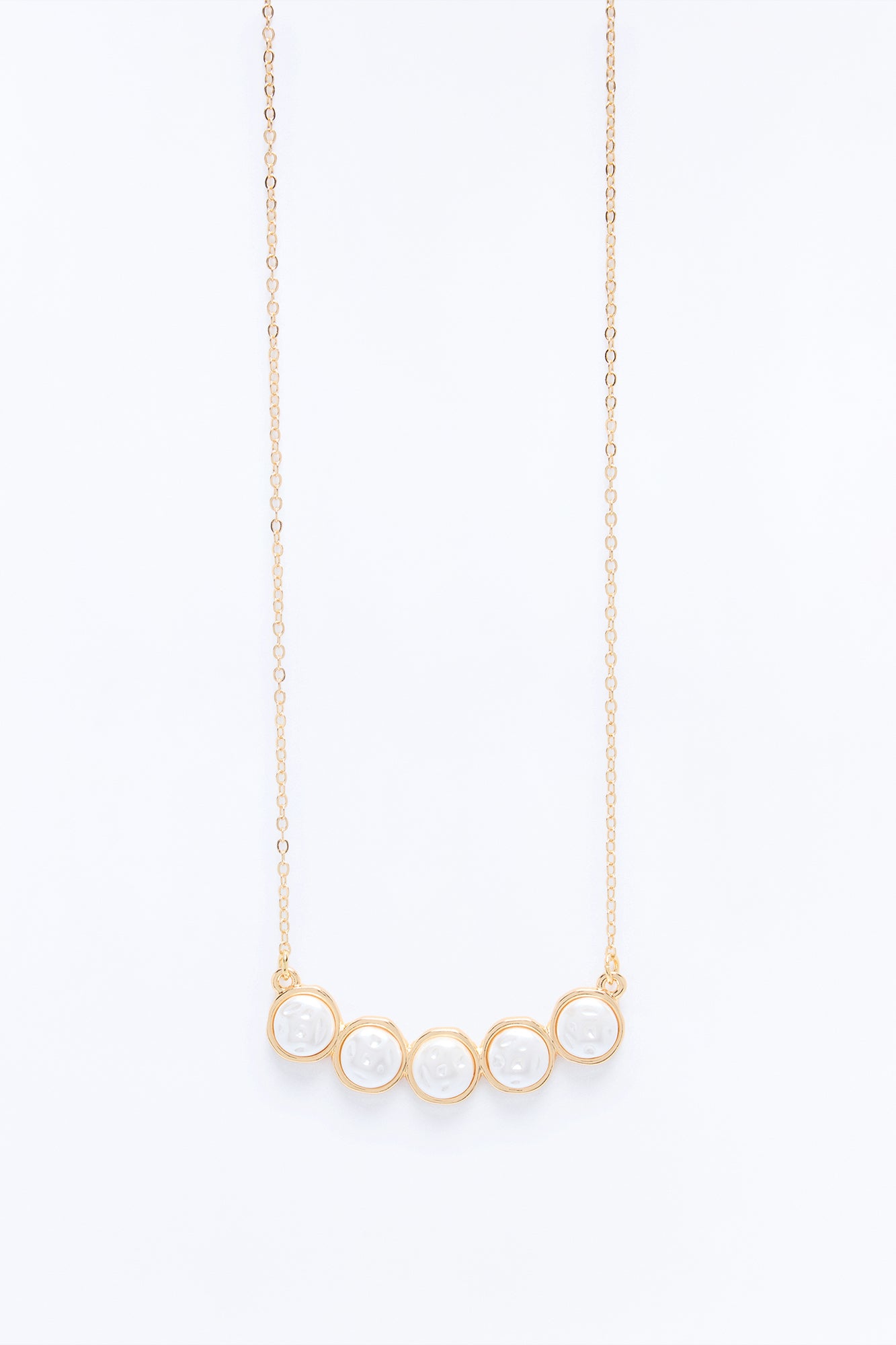 Lucky Pick Pendant Necklace - Gold