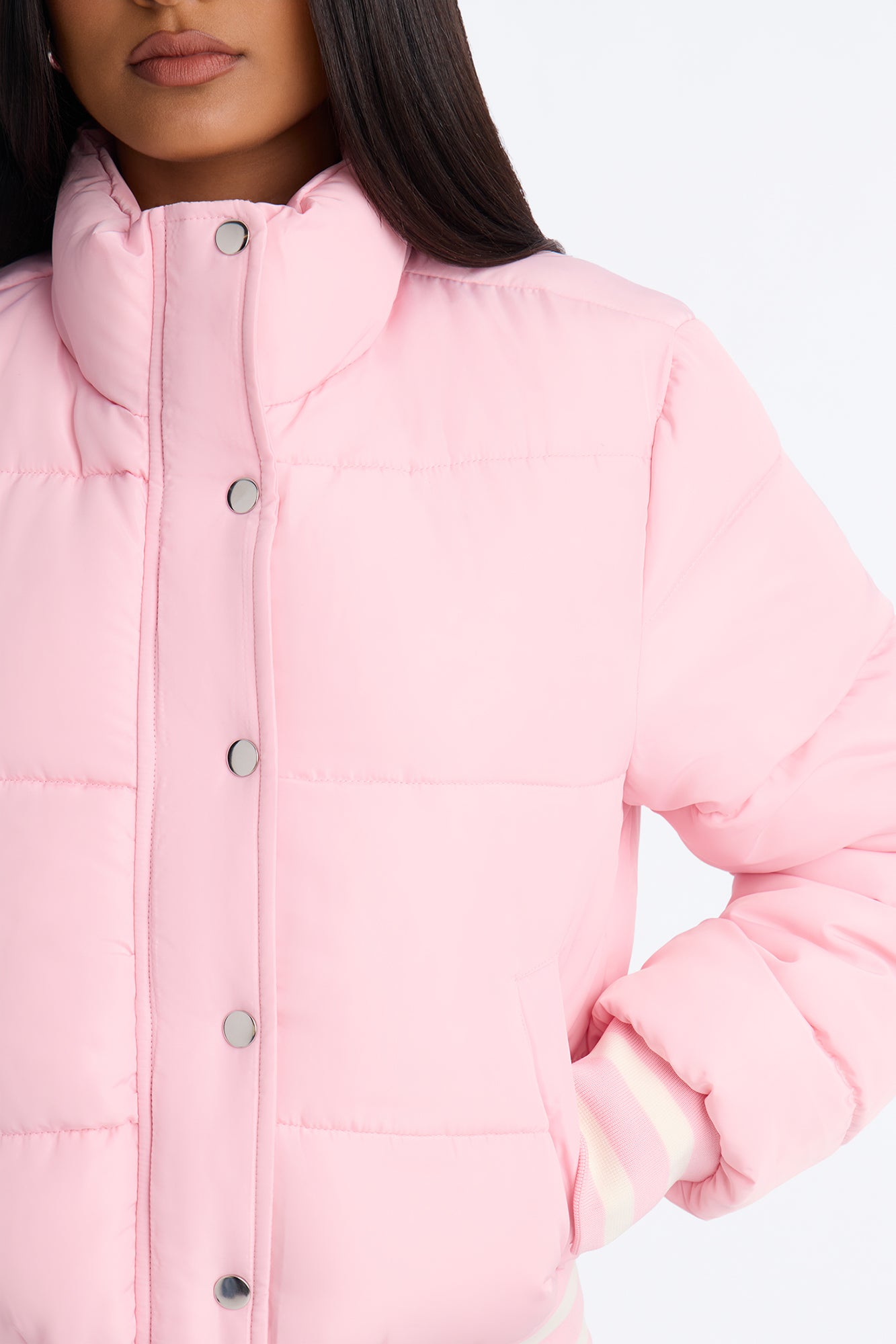 Mrs. Jackson Puffer Jacket - Mauve
