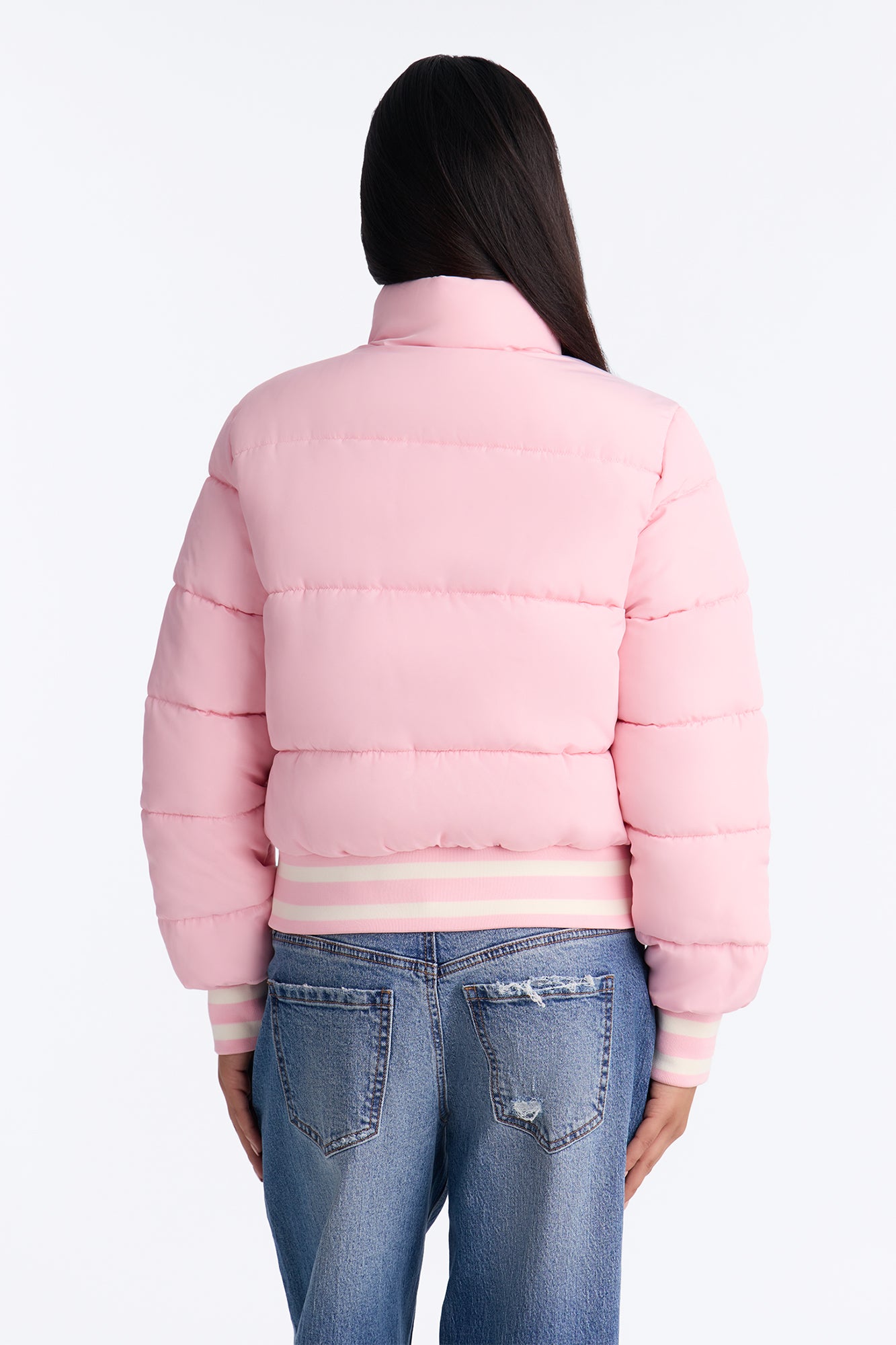 Mrs. Jackson Puffer Jacket - Mauve