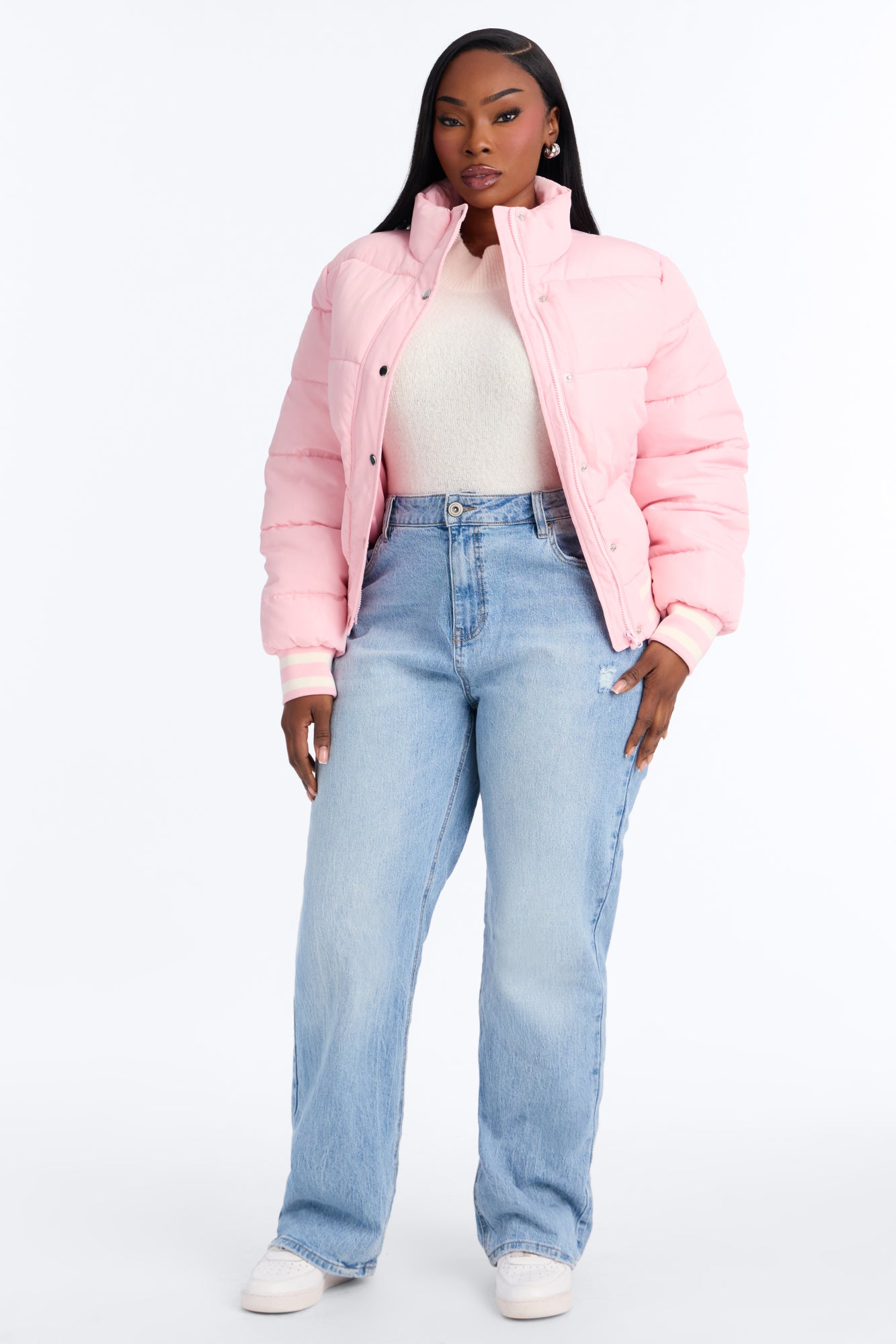 Mrs. Jackson Puffer Jacket - Mauve