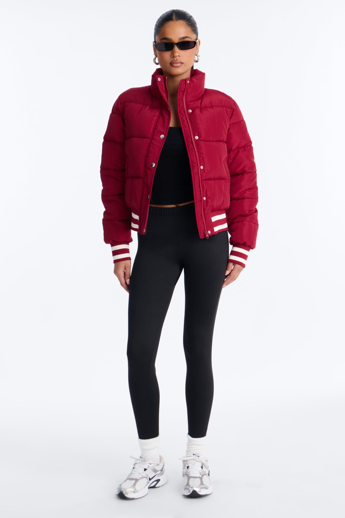 Mrs. Jackson Puffer Jacket - Red