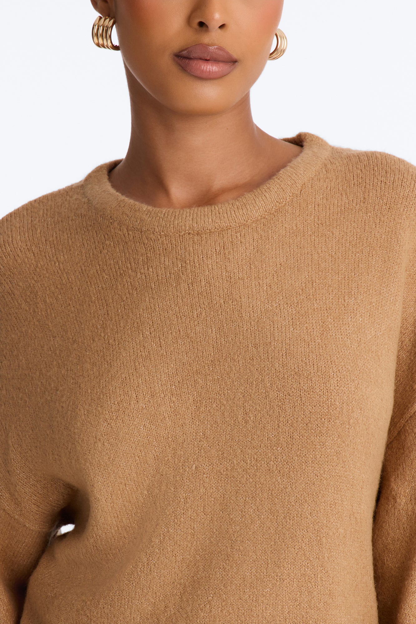 Quiet Comfort Sweater Pant Set - Camel