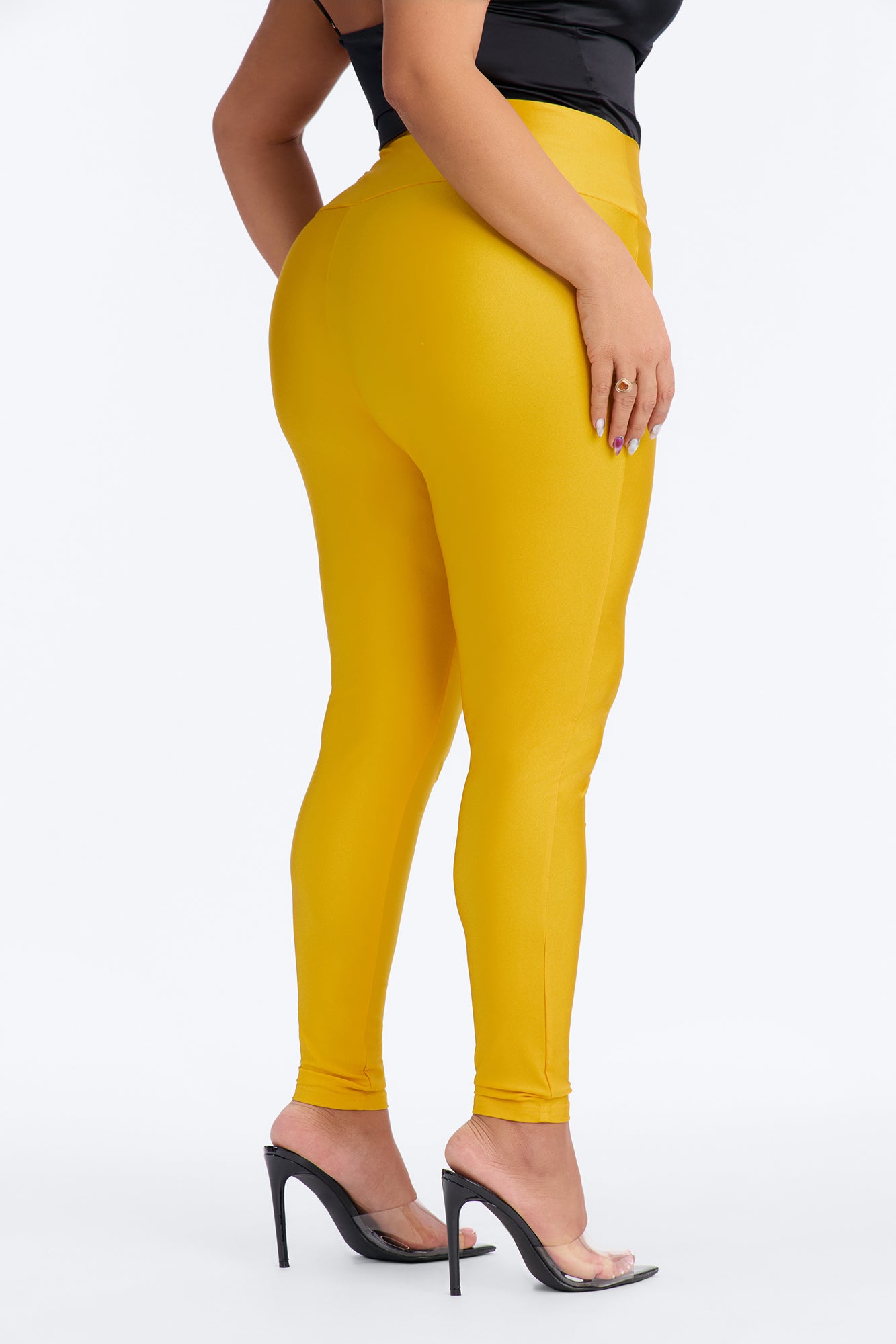 Brianne High Rise Leggings - Spice