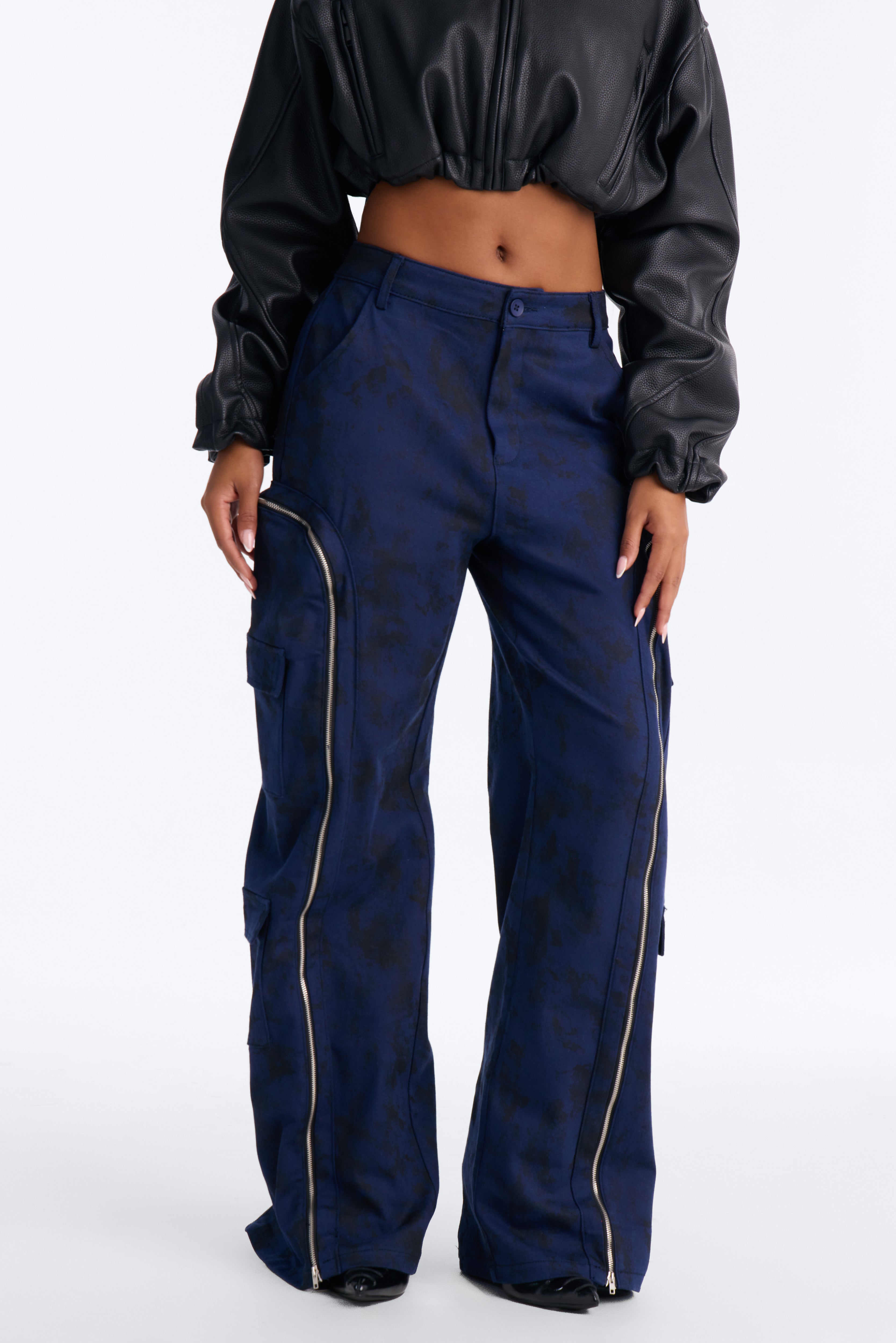 Had You Fooled Mineral Wash Pant - Navy