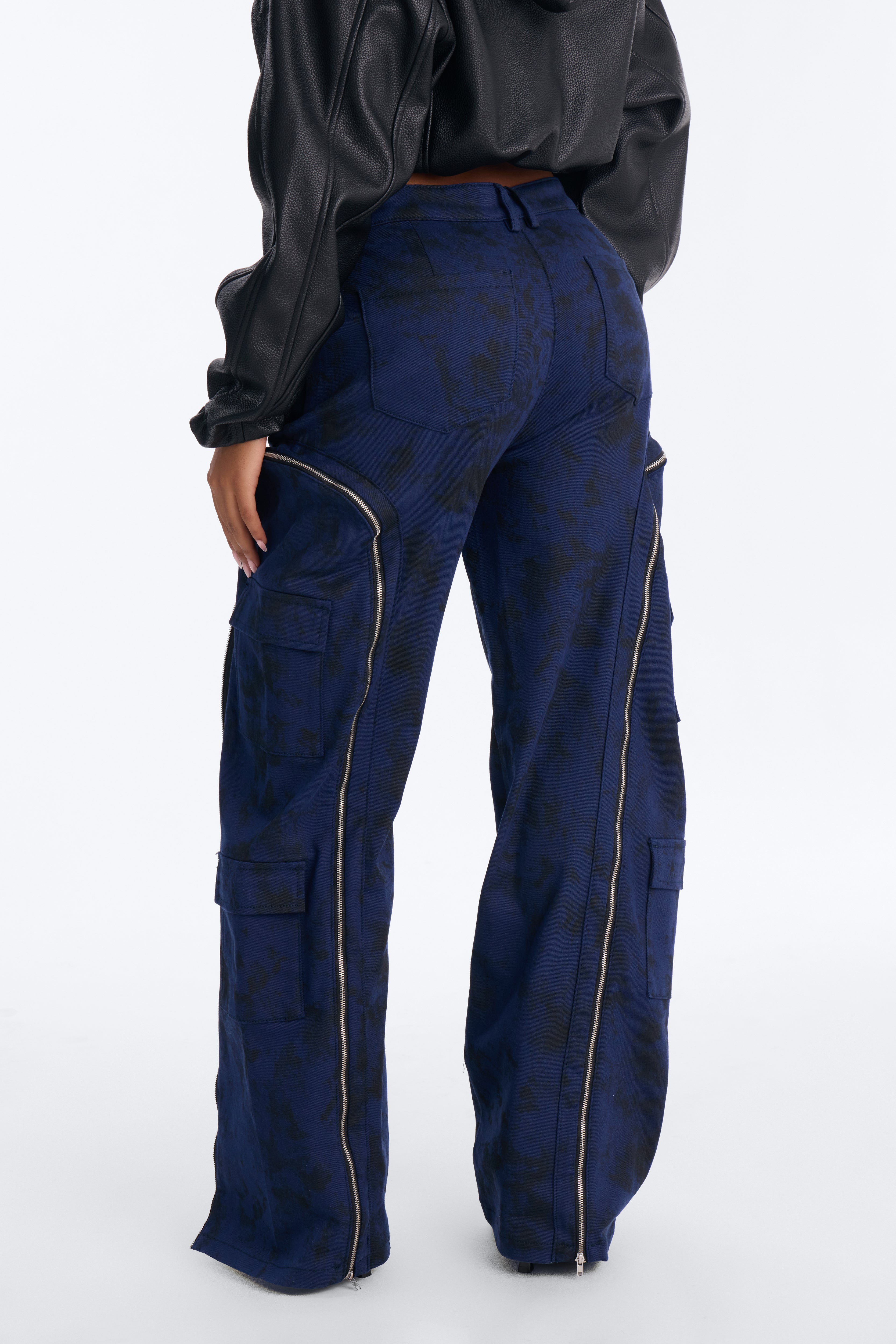 Had You Fooled Mineral Wash Pant - Navy