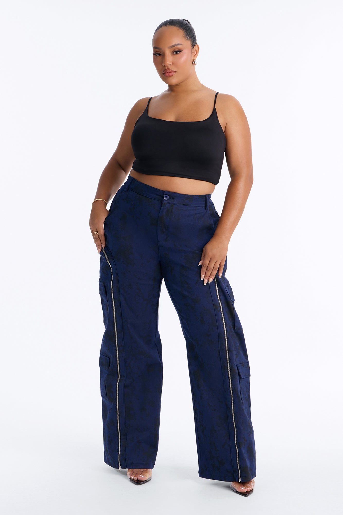 Had You Fooled Mineral Wash Pant - Navy