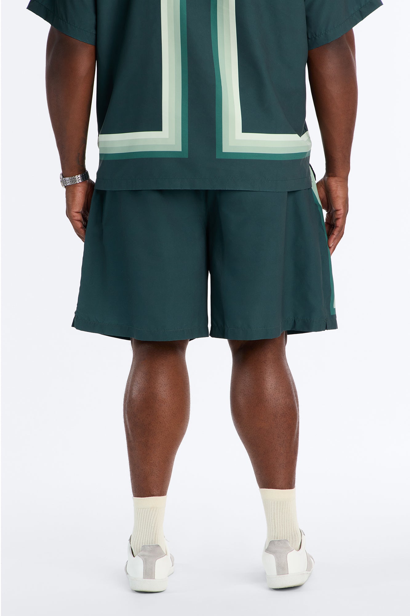 Level Up Relaxed Short - Green/combo