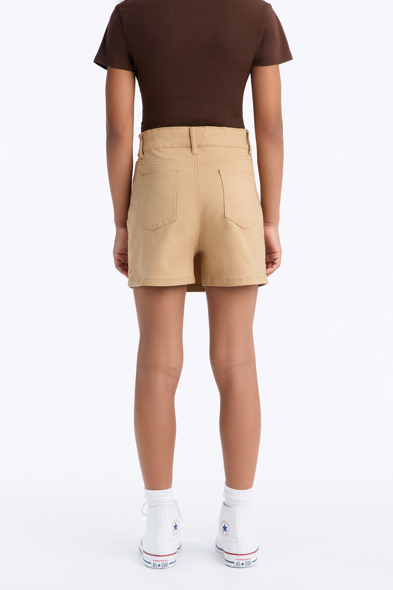 Mini Bestie For The Restie Denim Skort - Khaki