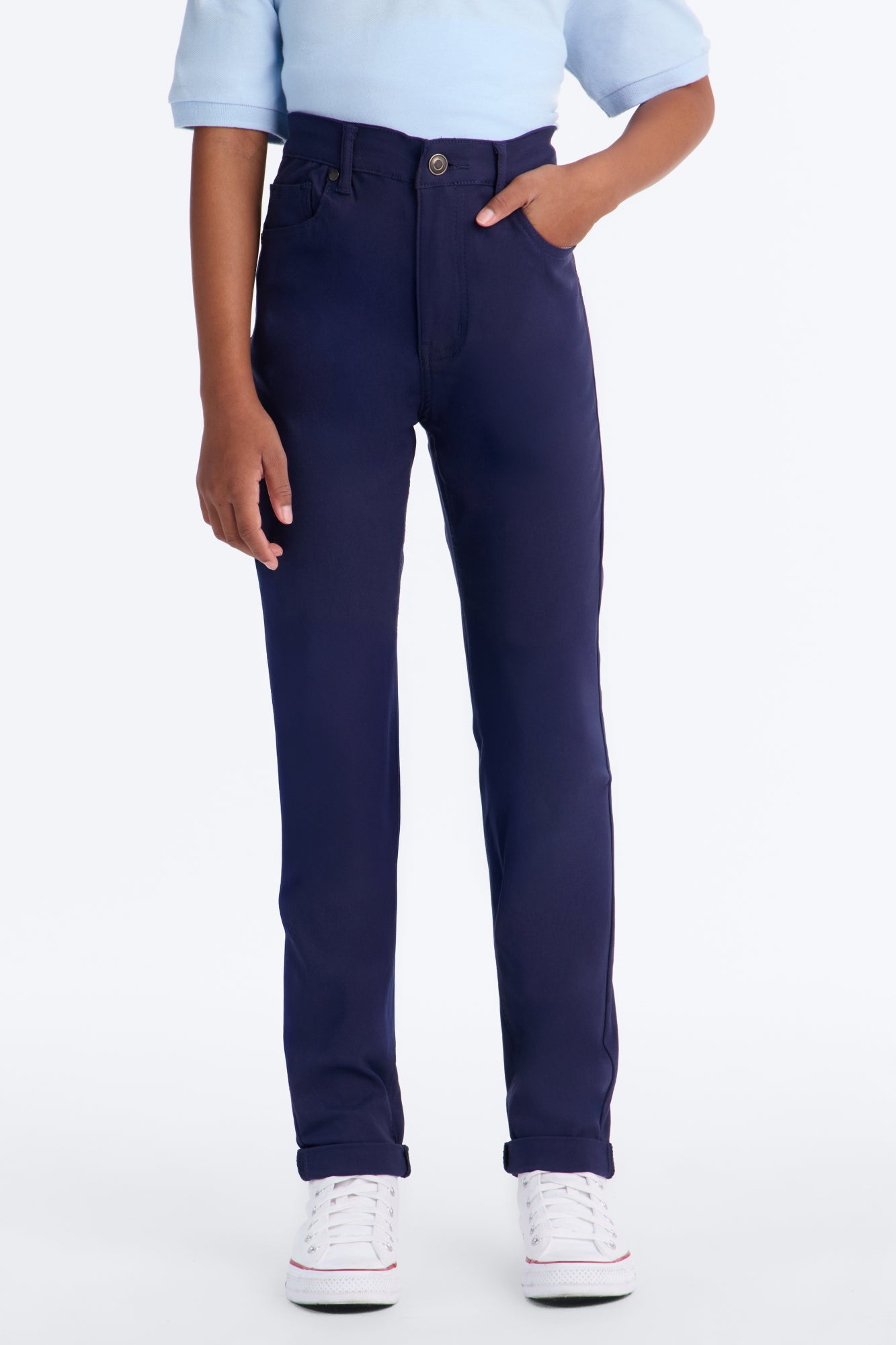 Mini Hyperstretch Skinny Pants II - Navy