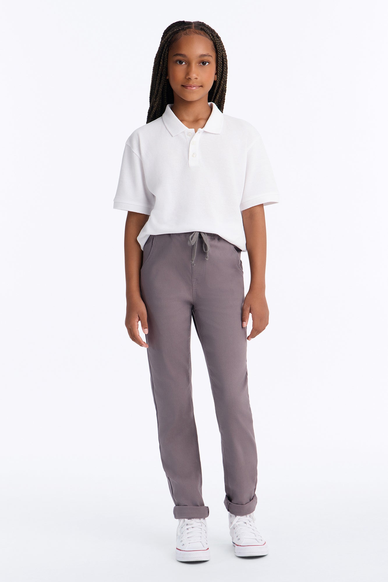 Mini Just Set Your Mind To It Jogger Pants - Charcoal