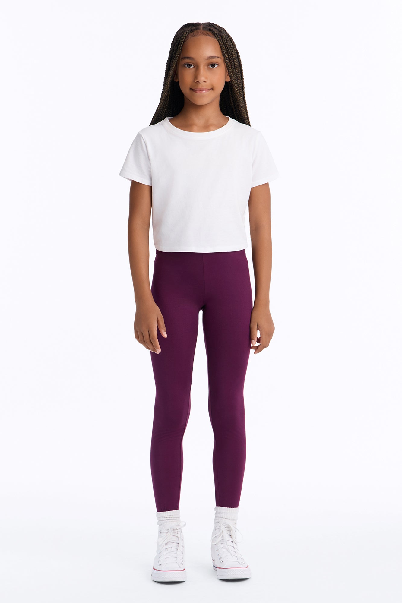 Mini Almost Every Day Leggings - Plum