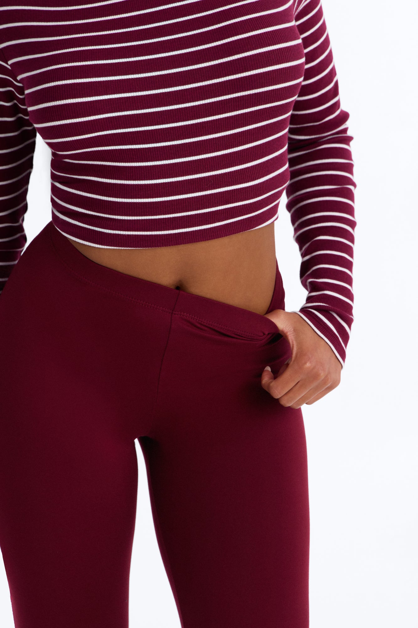 Almost Every Day Leggings - Wine