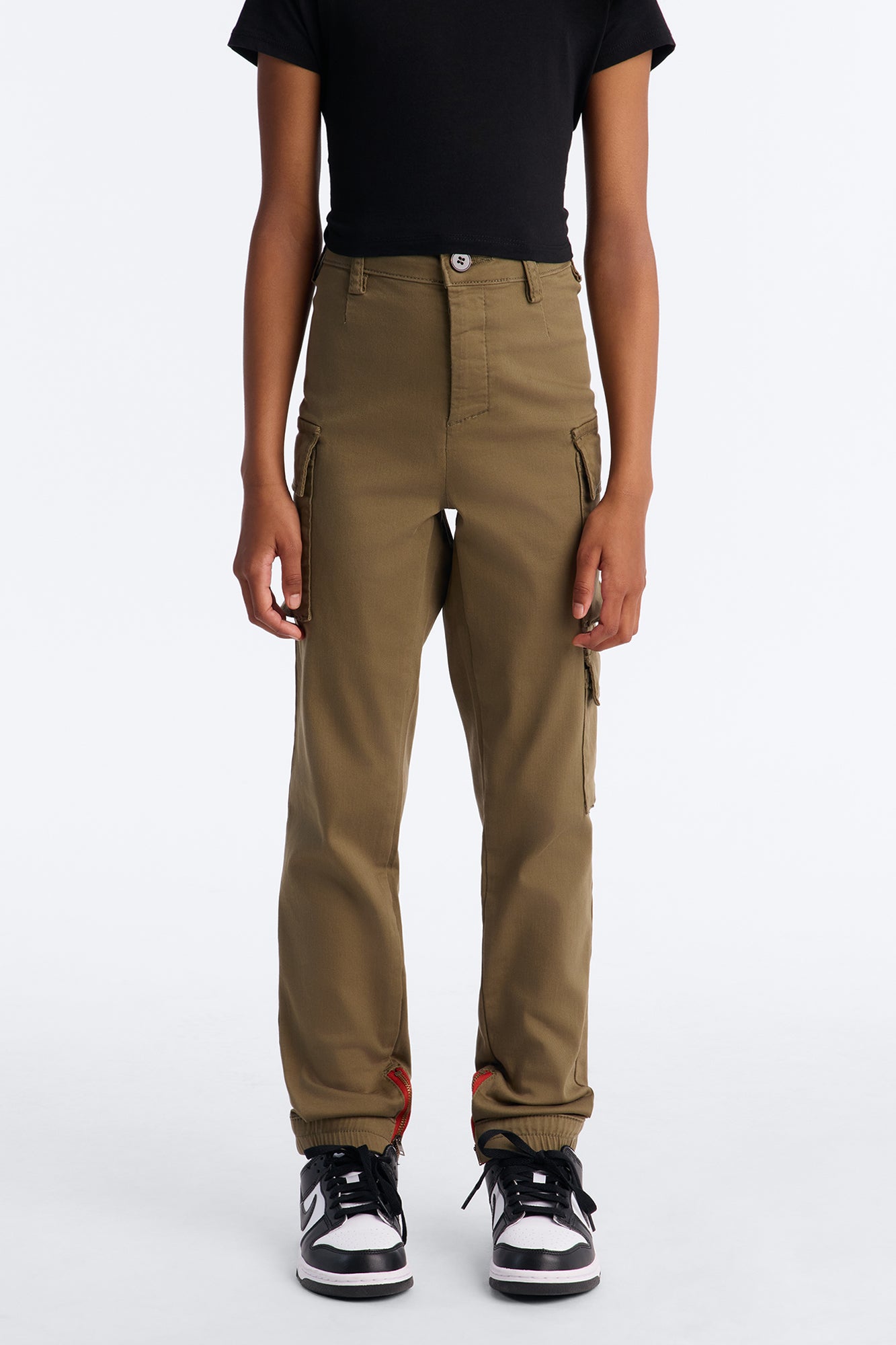Mini Kalley Cargo Pants - Olive