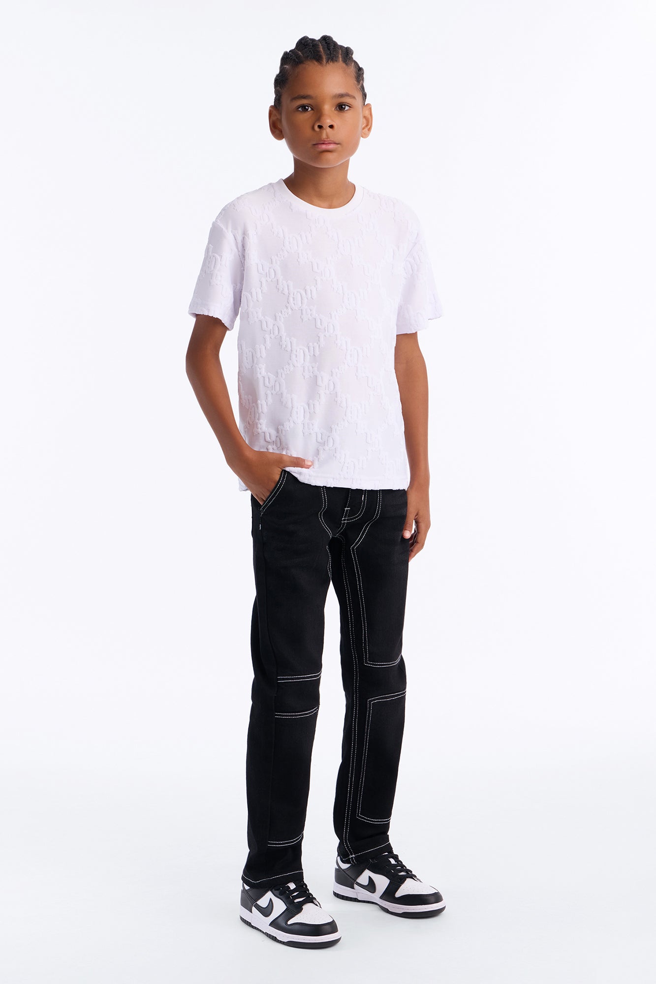 Mini Keep Dancing Skinny Jeans - Black