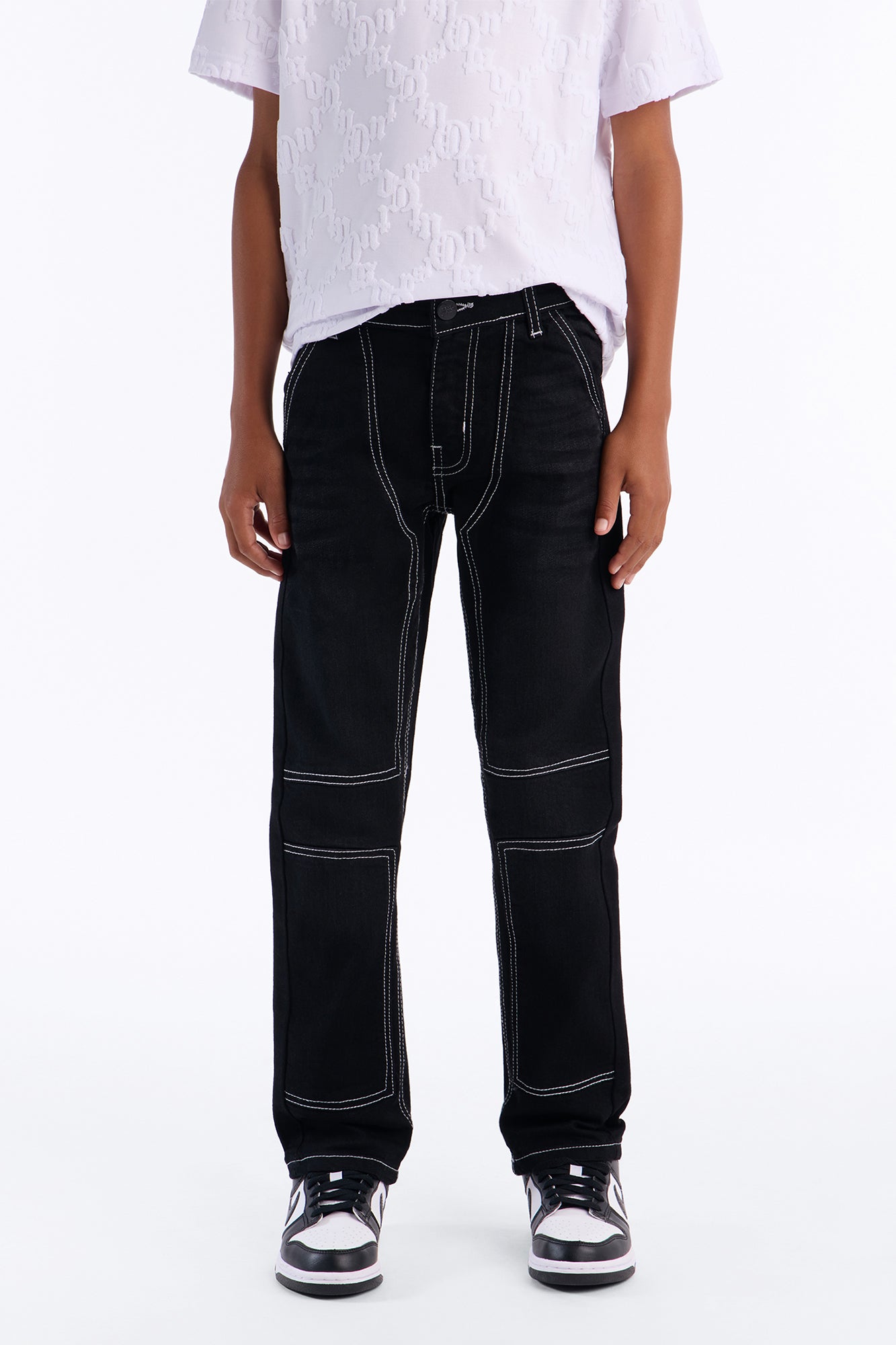 Mini Keep Dancing Skinny Jeans - Black