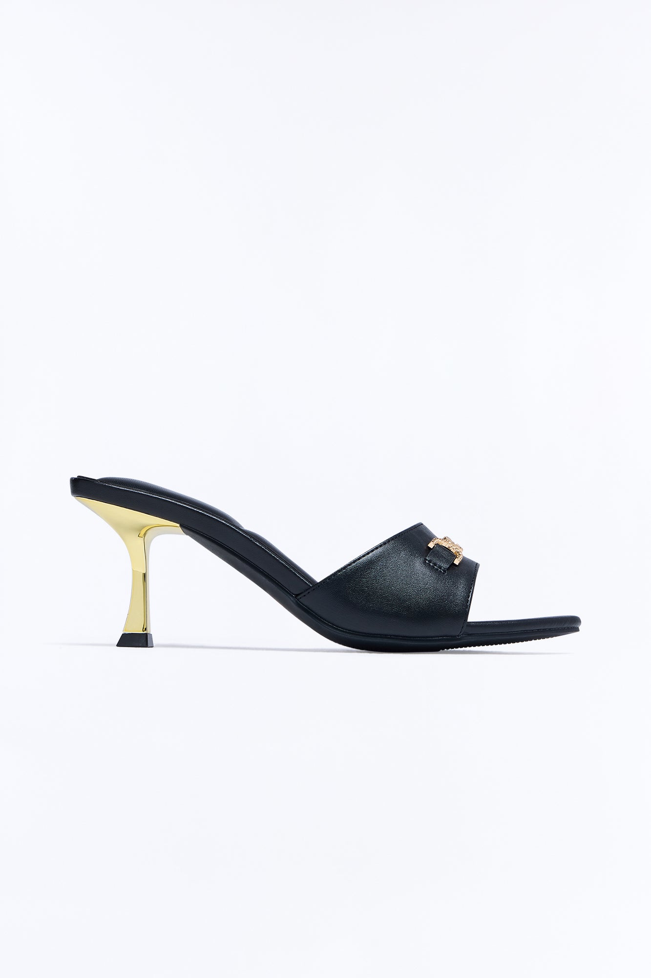 My Mood Hardware Heels - Black