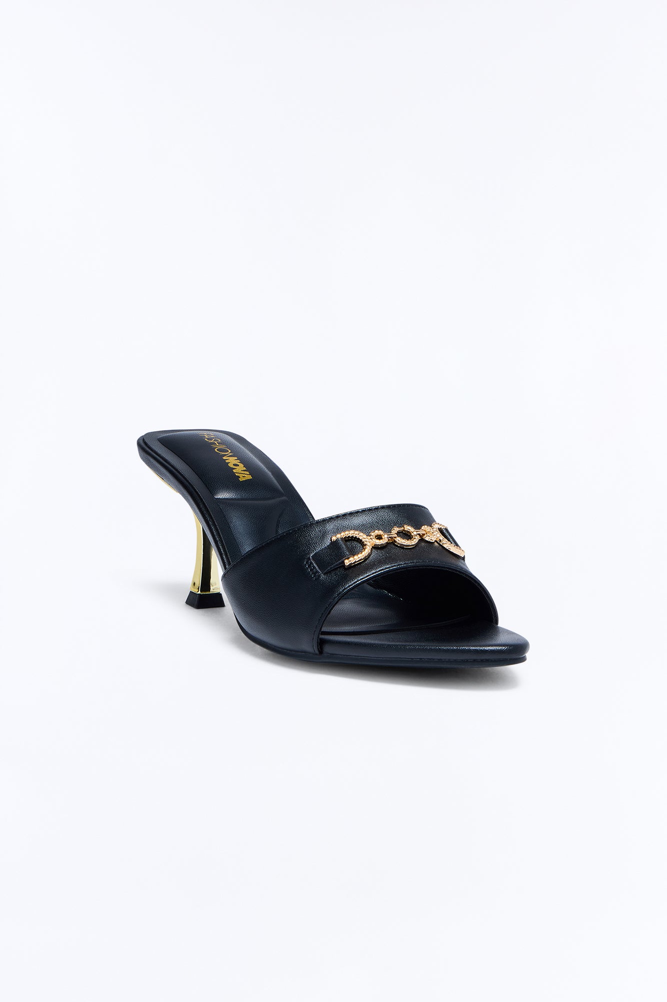 My Mood Hardware Heels - Black