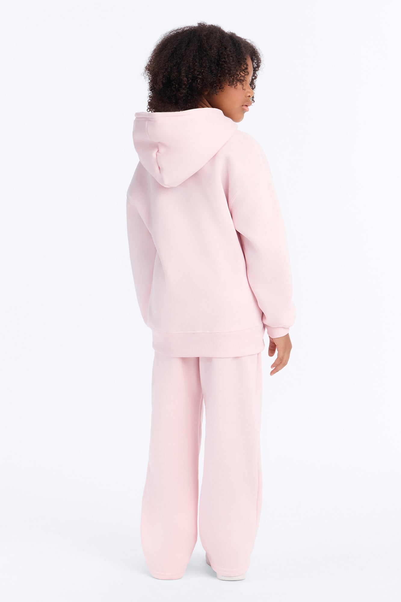 Mini Best Foot Forward Wide Leg Pant Set - Light Pink