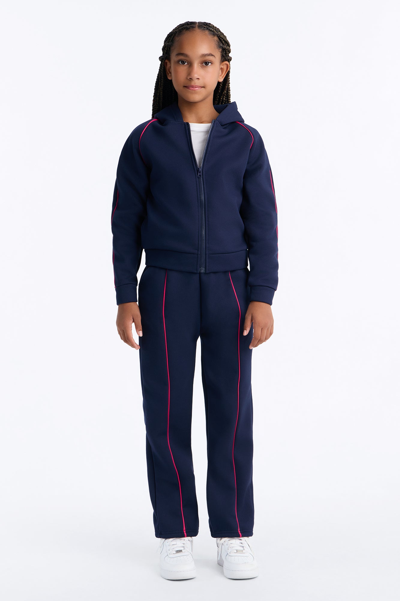 Mini Always On The Grind Pant Set - Navy