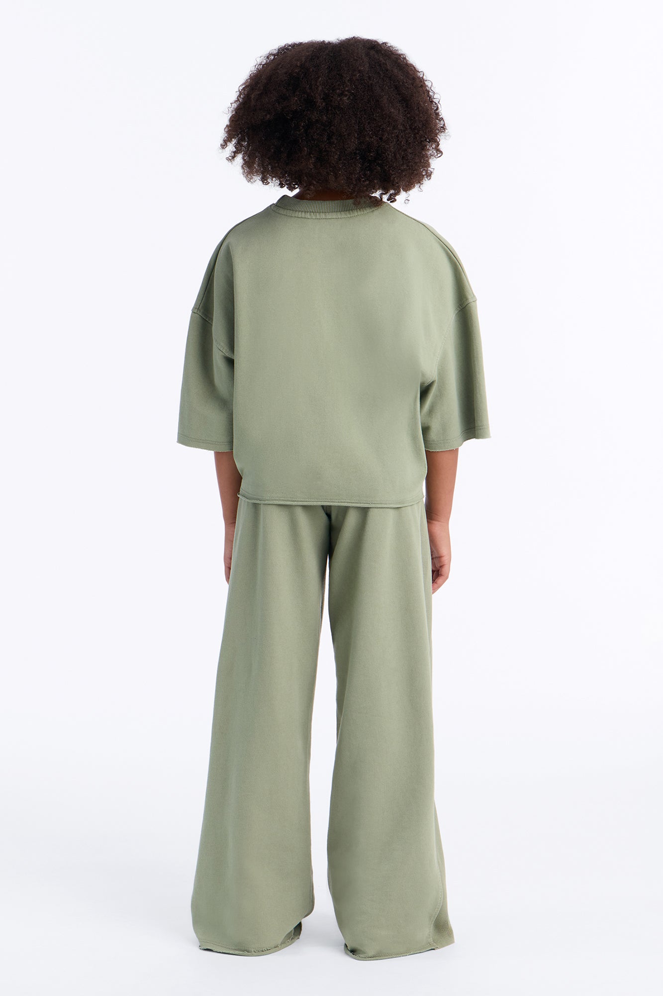 Mini Strollin' Around Pant Set - Sage