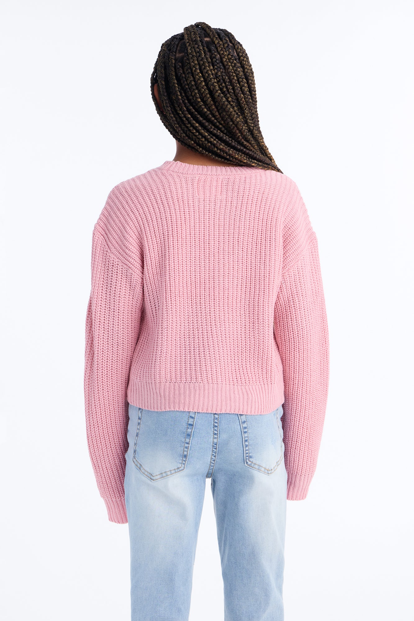 Mini Daydreams Pullover Sweater - Blush