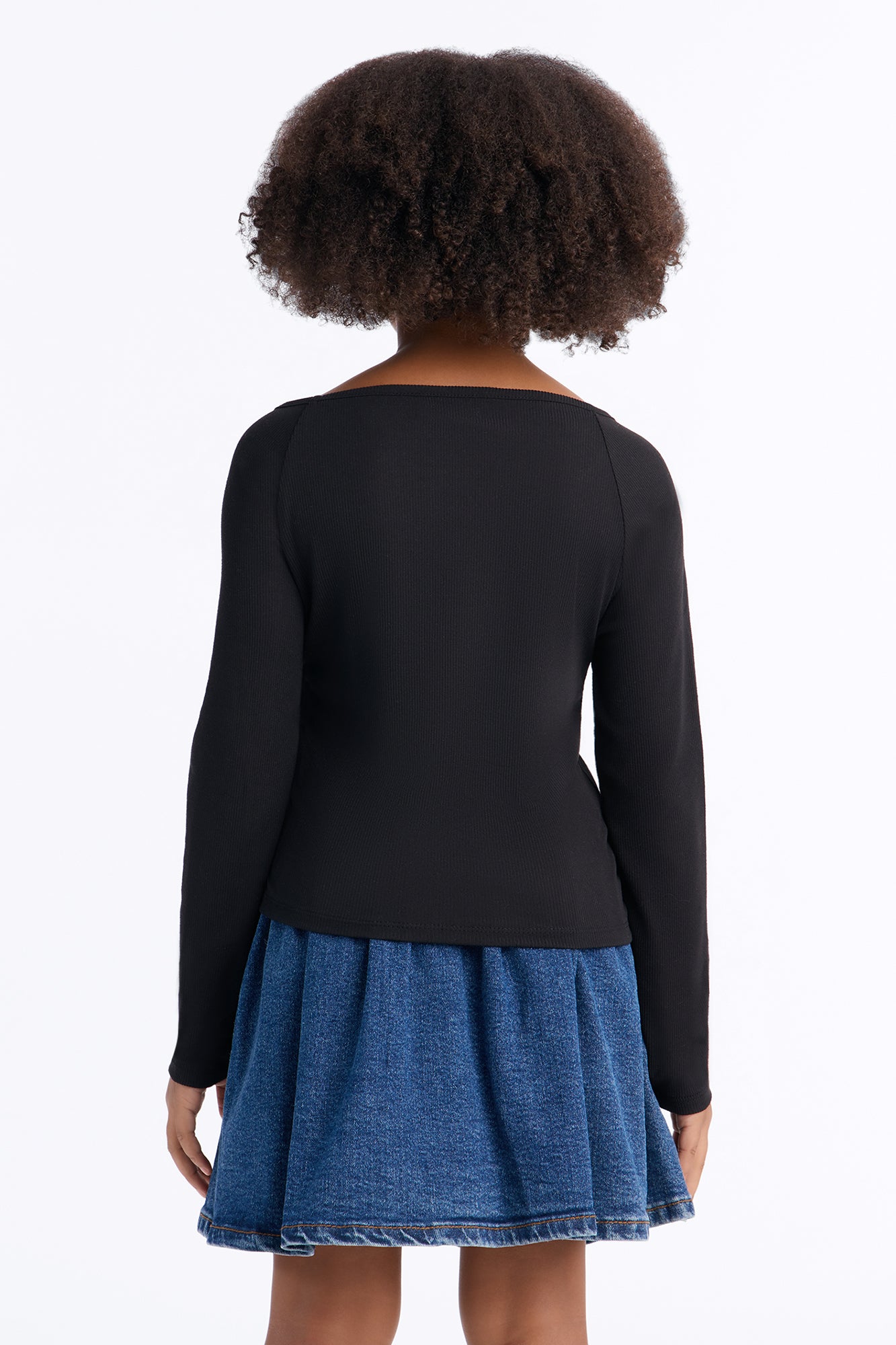 Mini Just Leaving Top II - Black