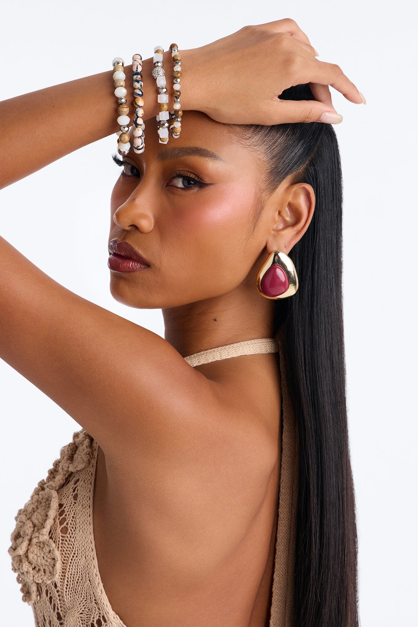 Nikki 4 Piece Bracelet Set - Multi Color
