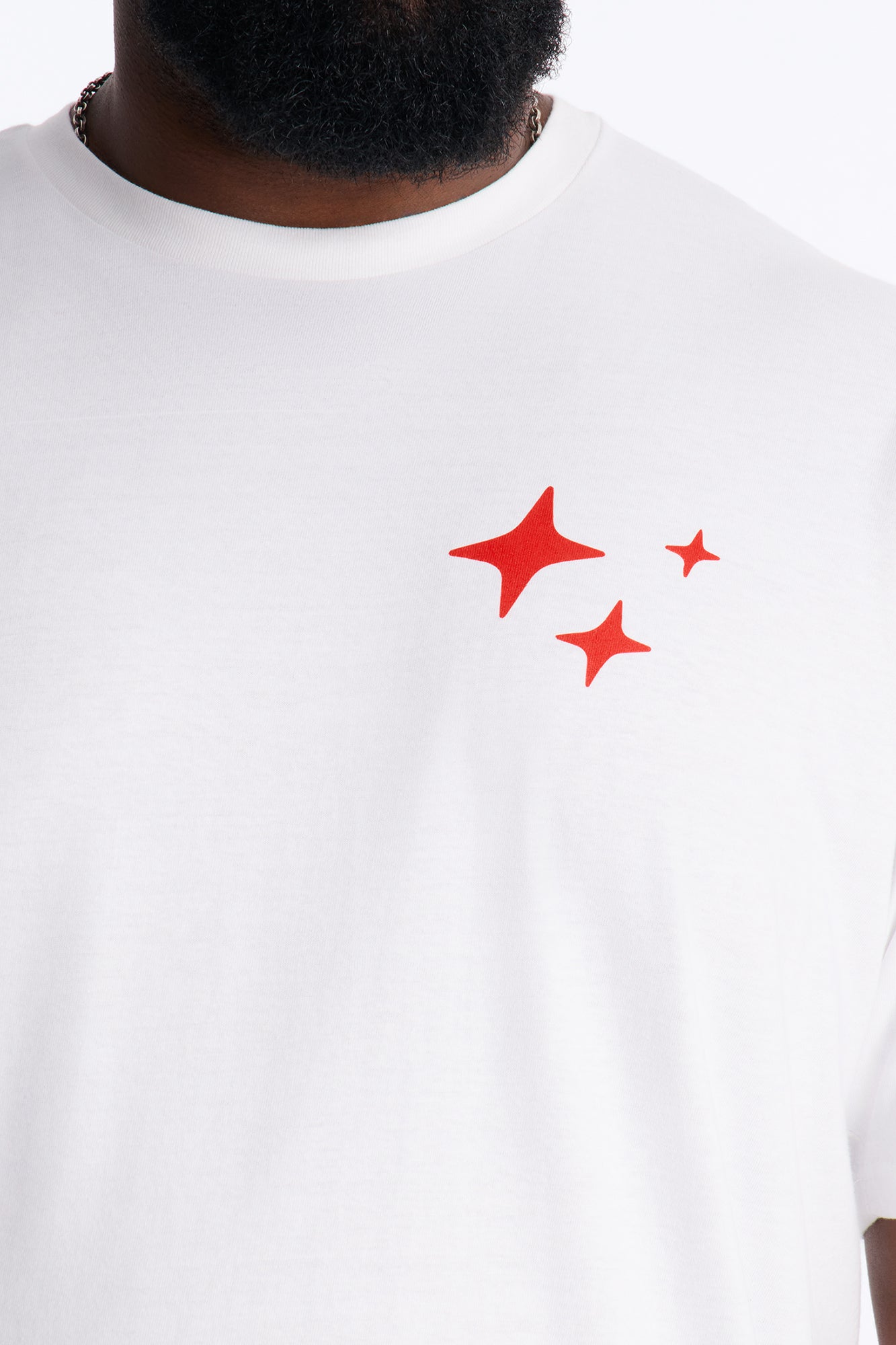 Savage Minds Oversized Short Sleeve Tee - White