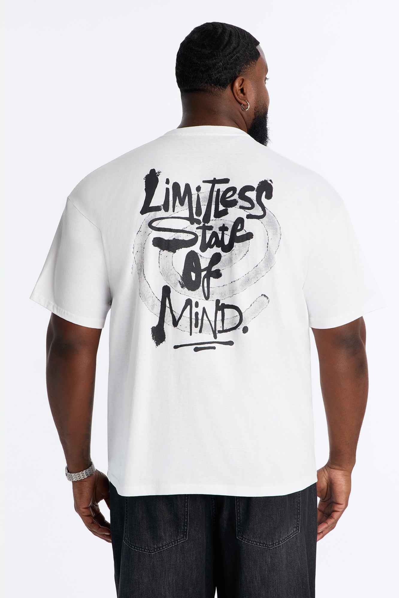 Limitless State Short Sleeve Tee - White