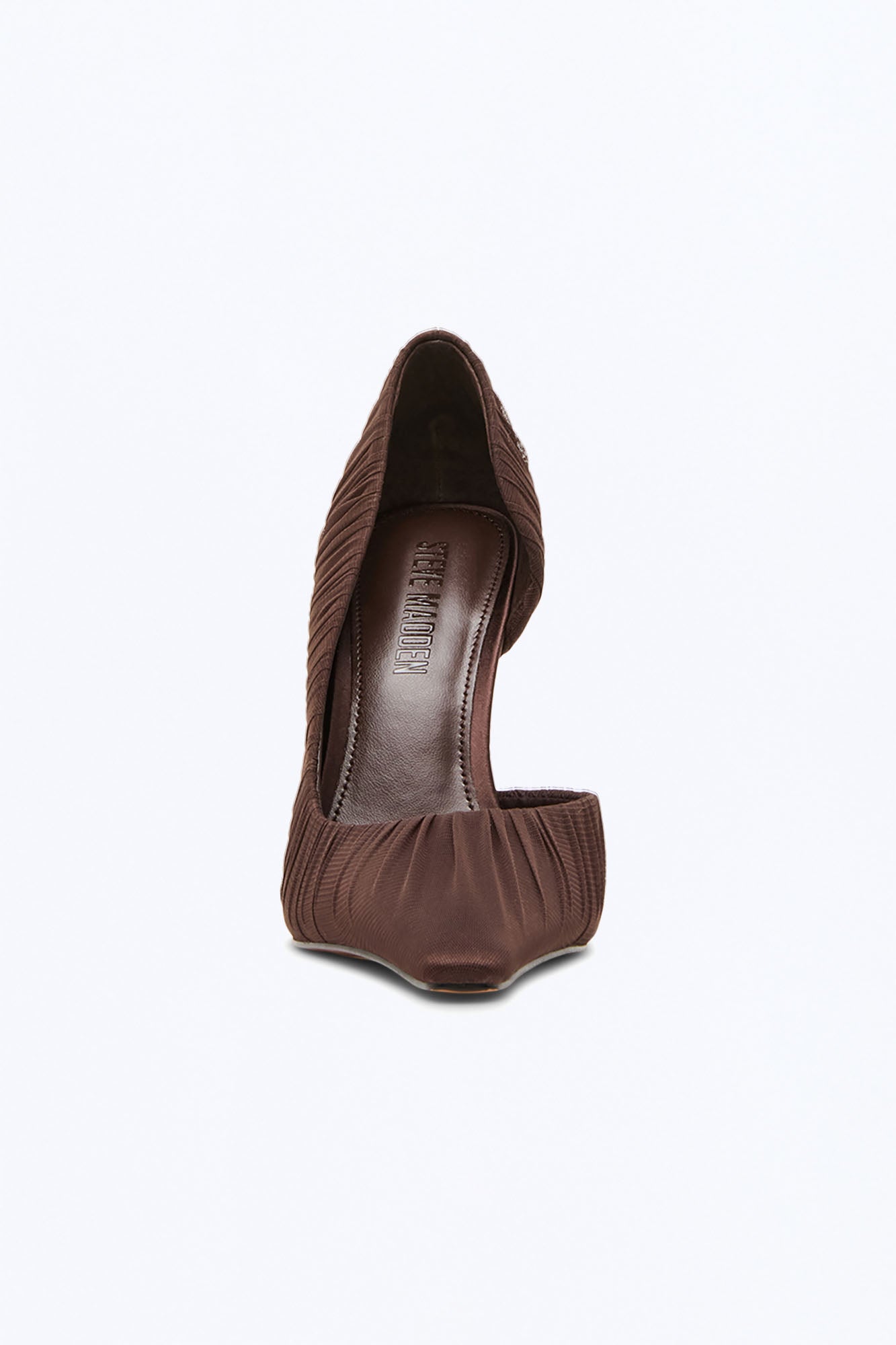 Steve Madden Elegant Mesh Stiletto Pumps - Brown